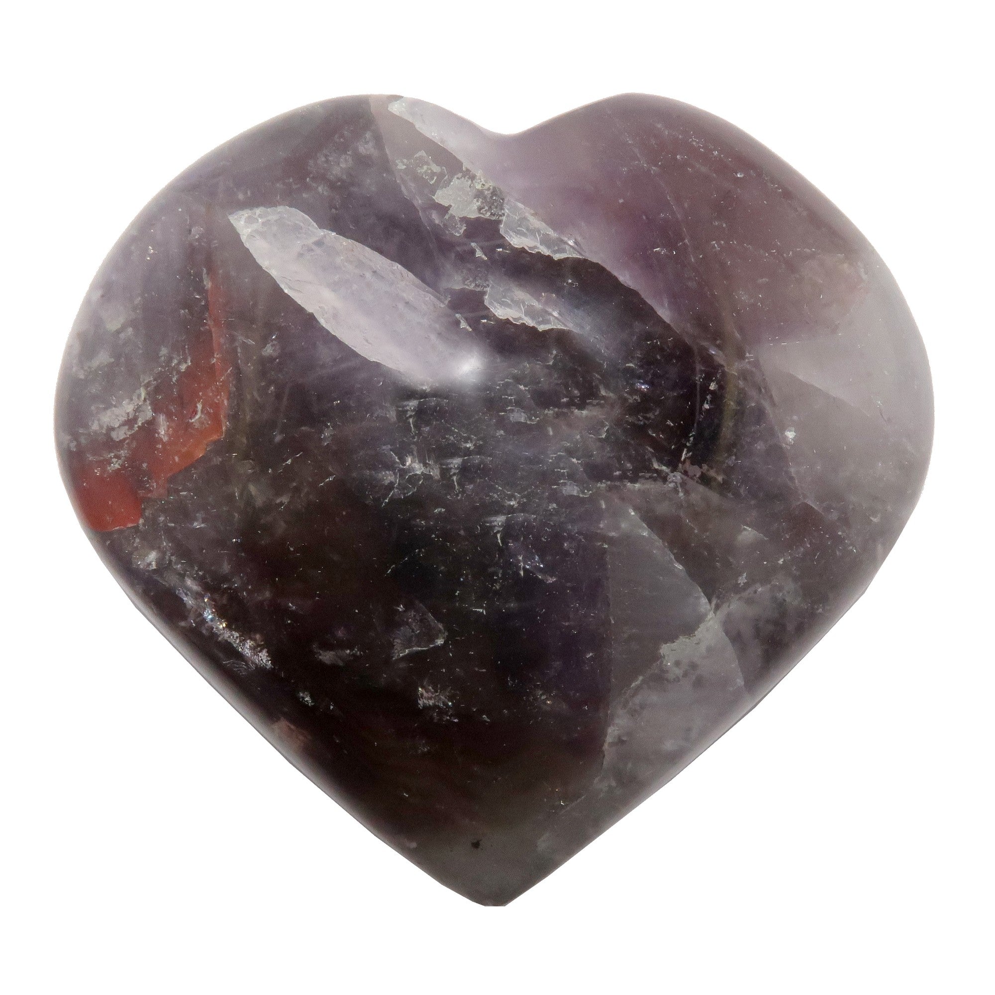 Amethyst Heart Spiritual Love Purple Crystal