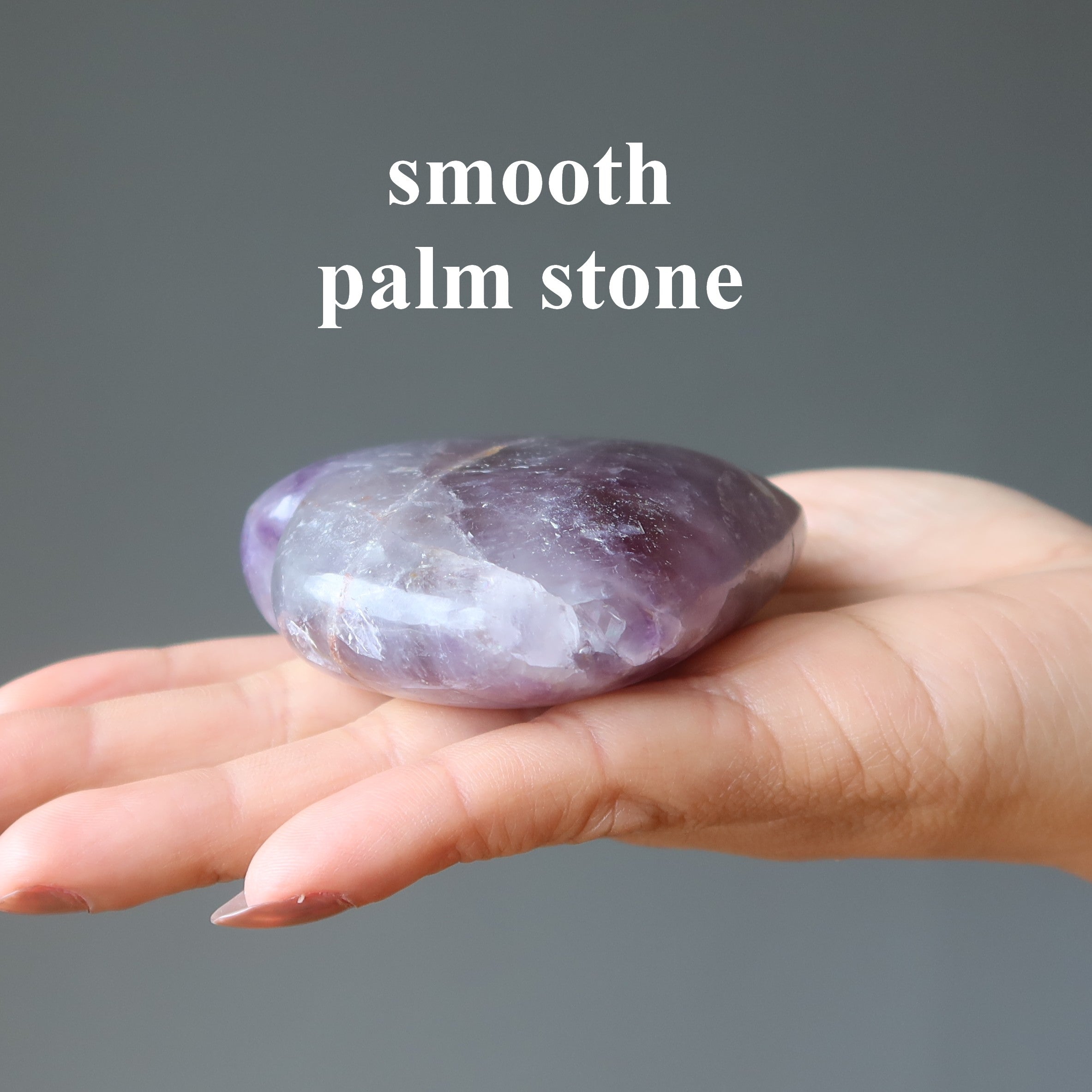 Amethyst Heart Spiritual Love Purple Crystal