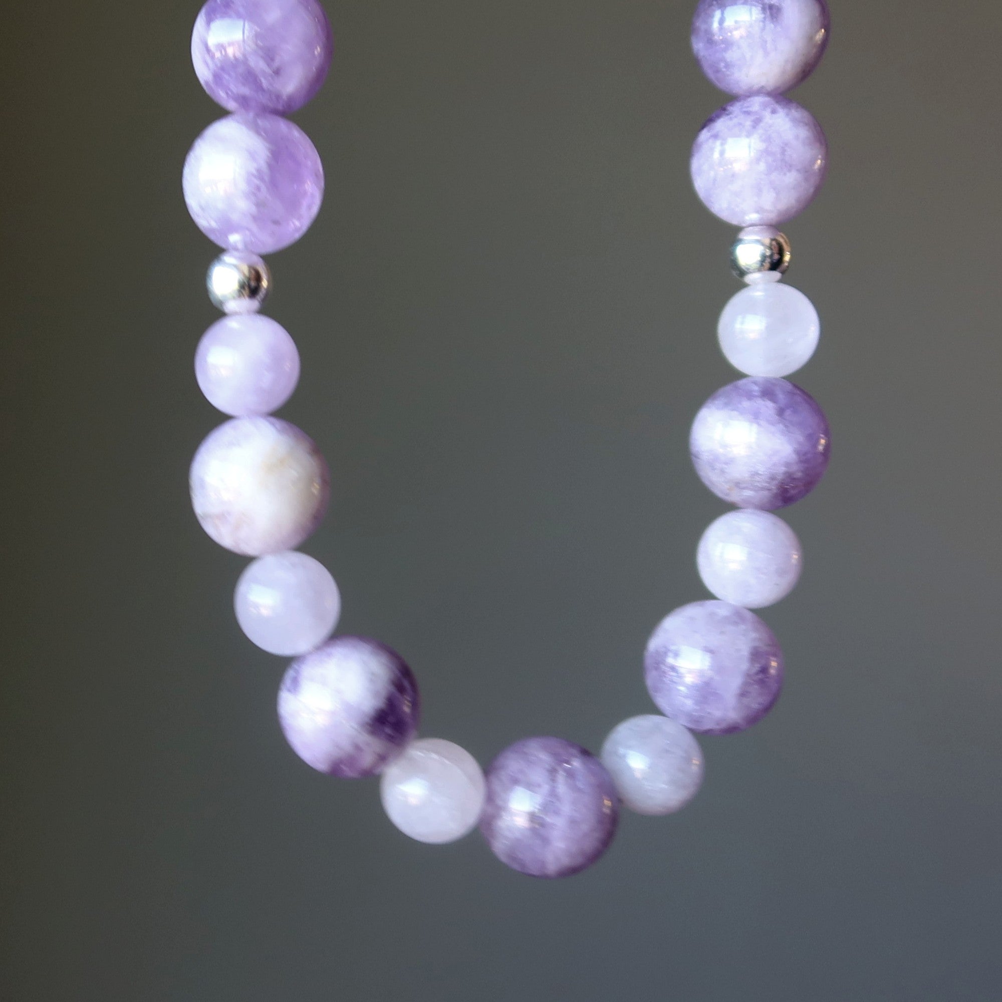 Collier Améthyste Touche de Lavande Élégante