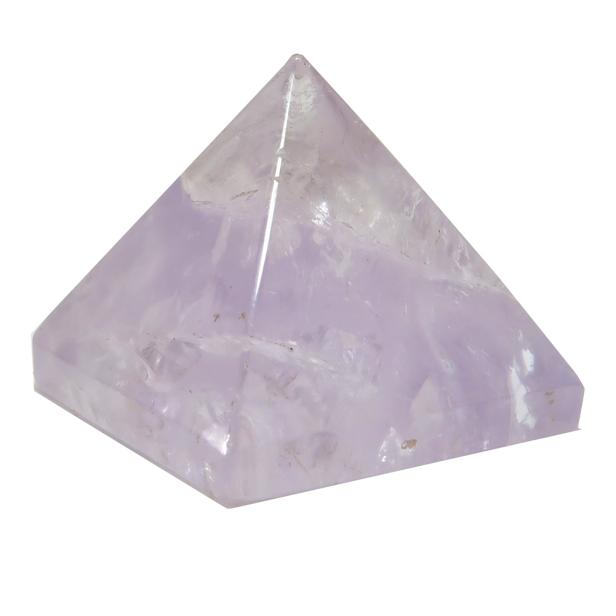 Amethyst-Pyramide, verwundeter Krieger, klar-lila