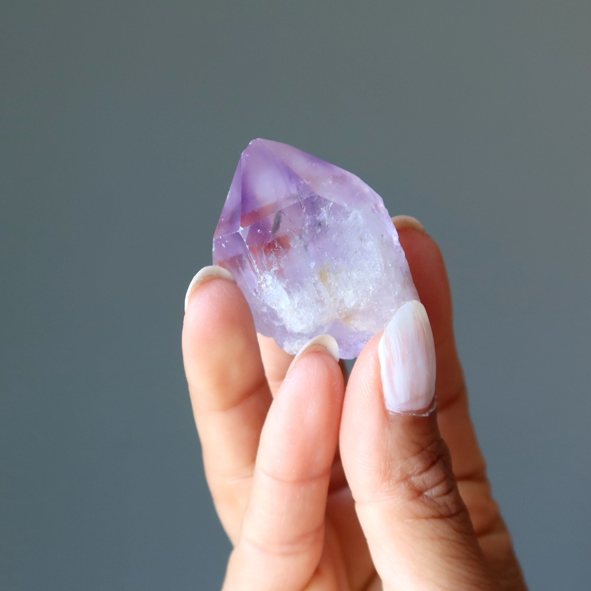 Amethyst Raw Crystal Set Double Dream Points