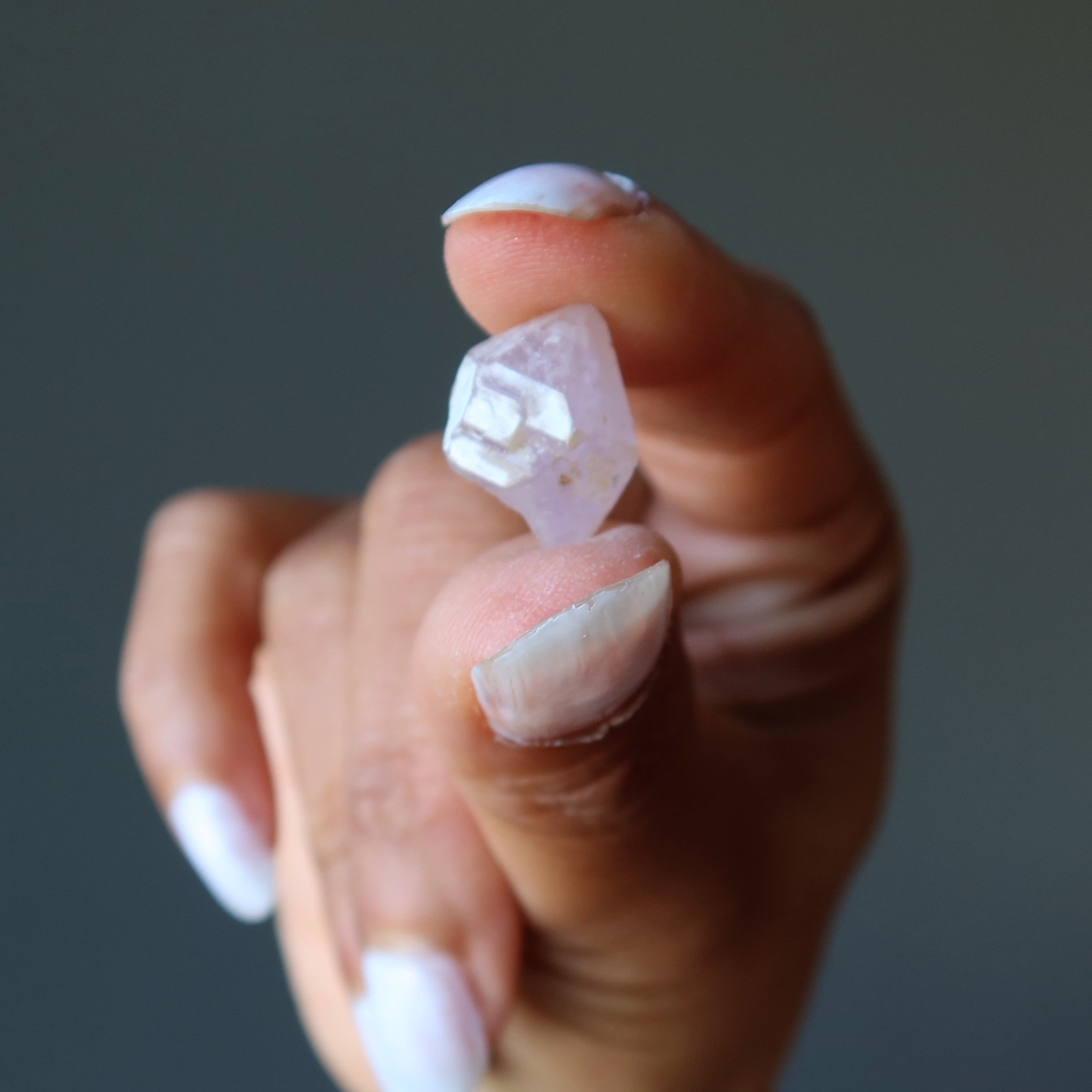 Amethyst Rohkristall Doppelender
