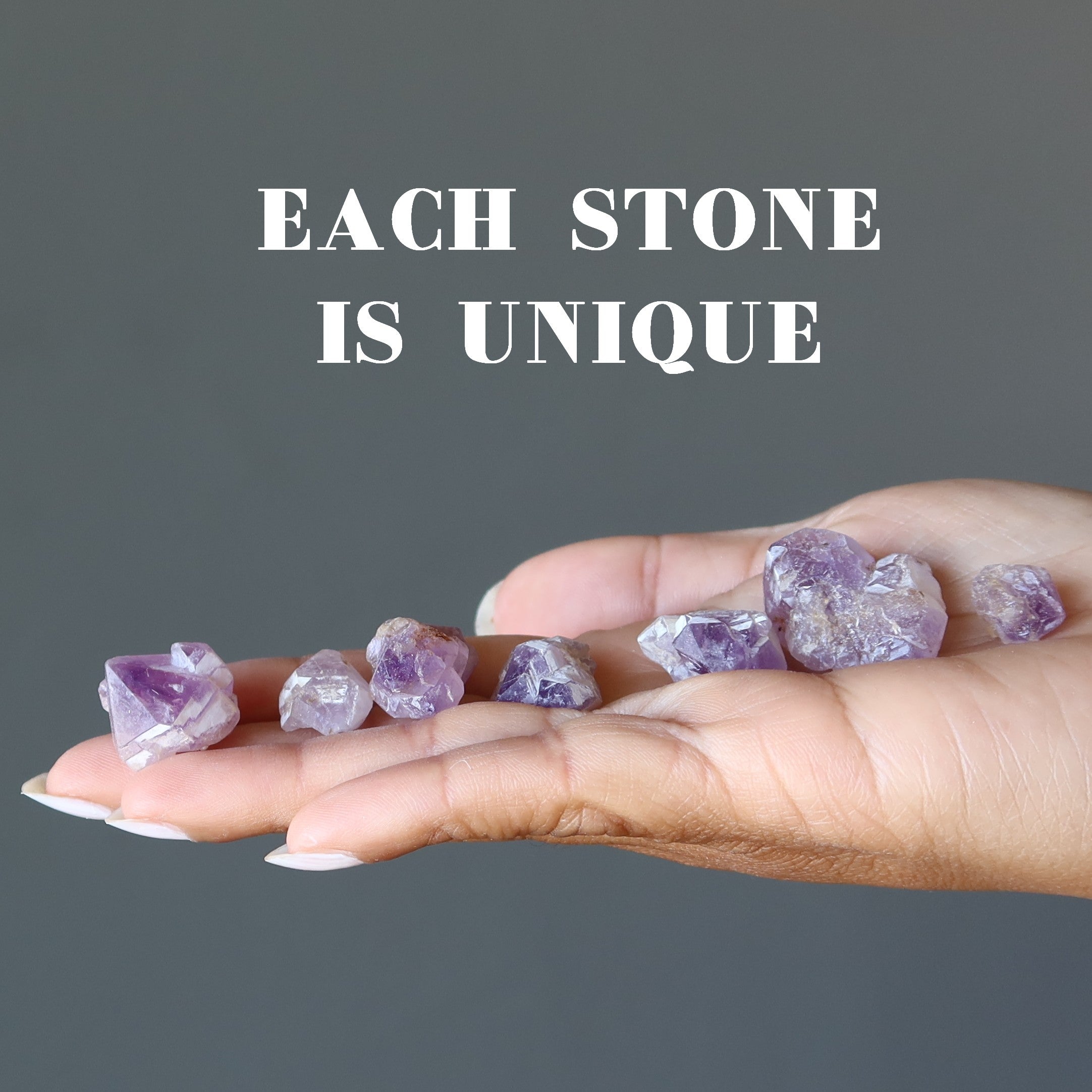 Amethyst Rohkristall Doppelender
