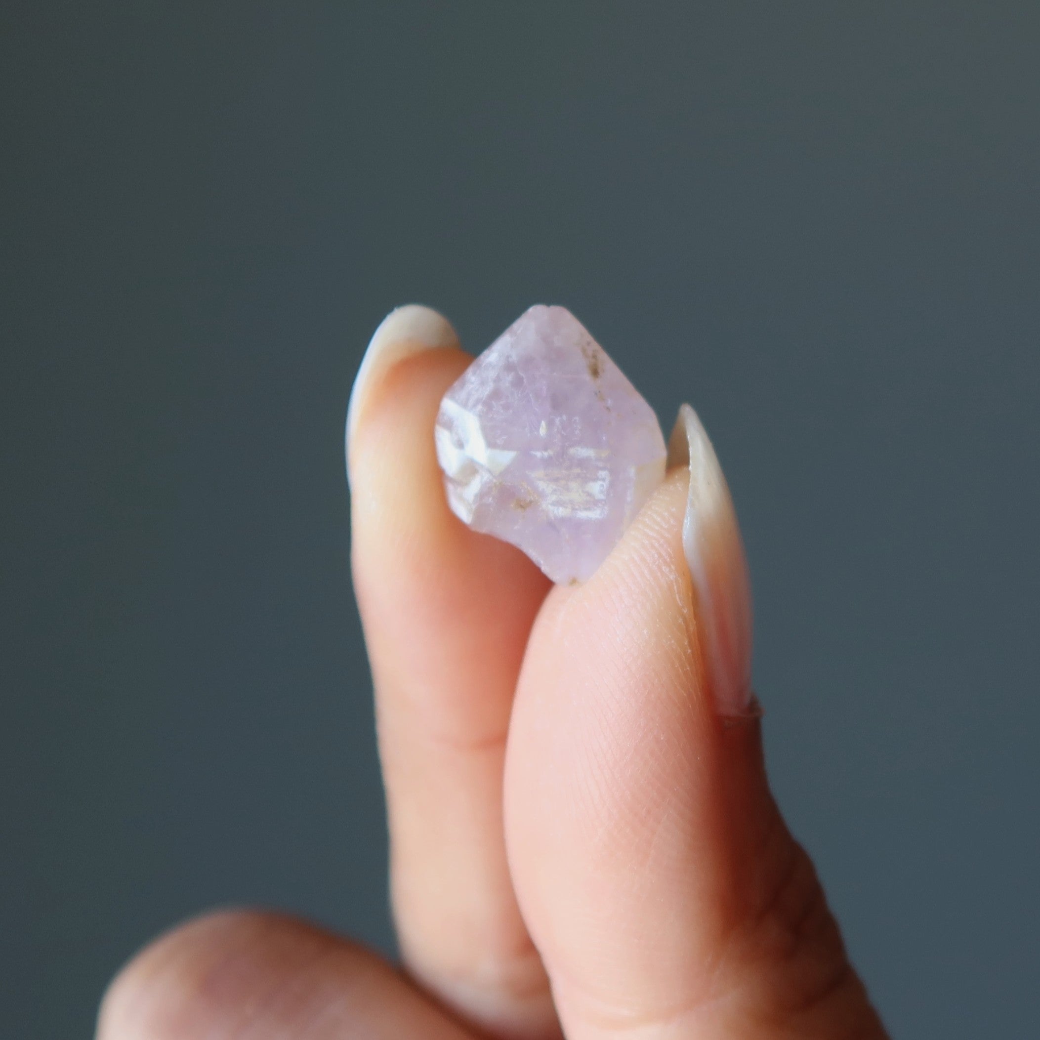 Amethyst Rohkristall Doppelender