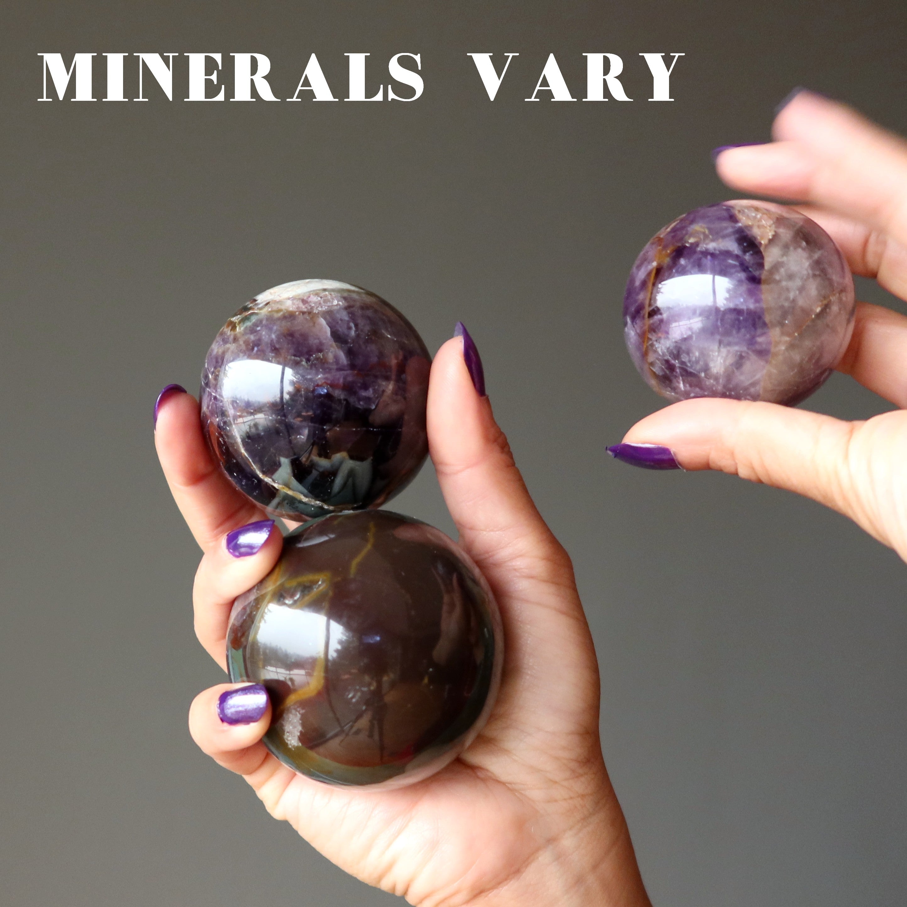 Amethystkugel Mineralien-Mania Kristallkugel