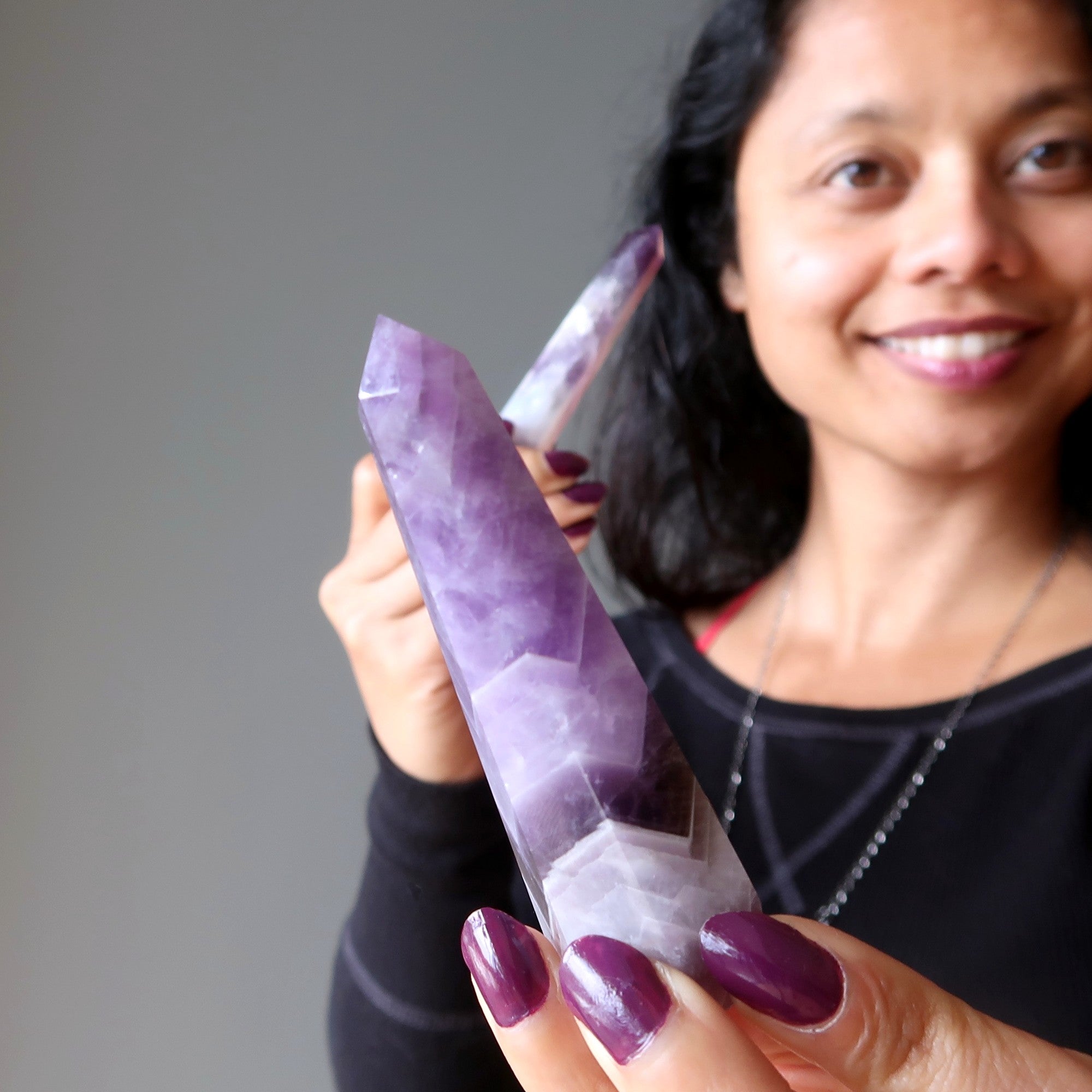 Amethyst Tower Wand Wounded Warrior