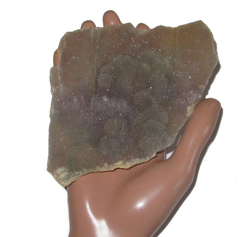 Amethyst Cluster Sparkling Purple Flower Charger Crystal Healing