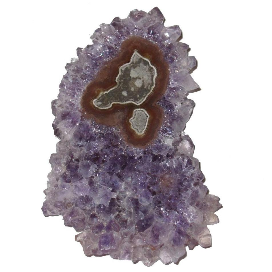 Amethyst Cabochon Glänzende Lila Scheibe des Paradieses Edelsteinblume