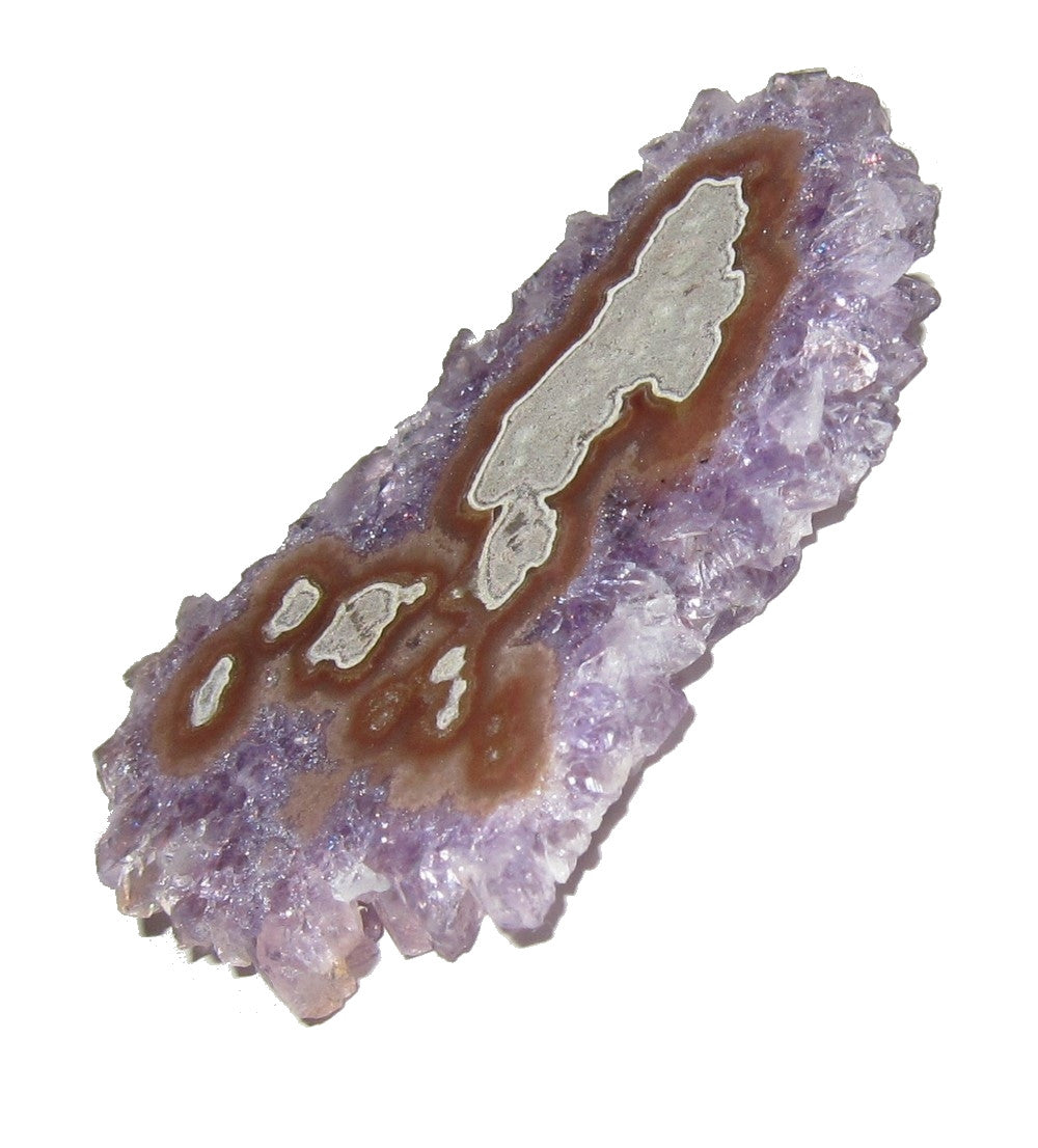 Amethyst Cabochon Glänzende Lila Scheibe des Paradieses Edelsteinblume