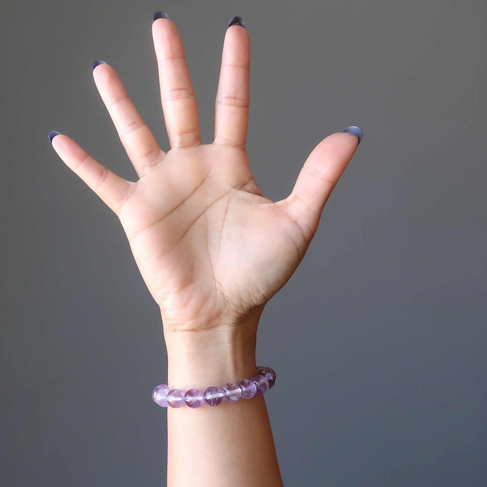 Ametrine Bracelet Natural Amethyst & Citrine Harmony Beads
