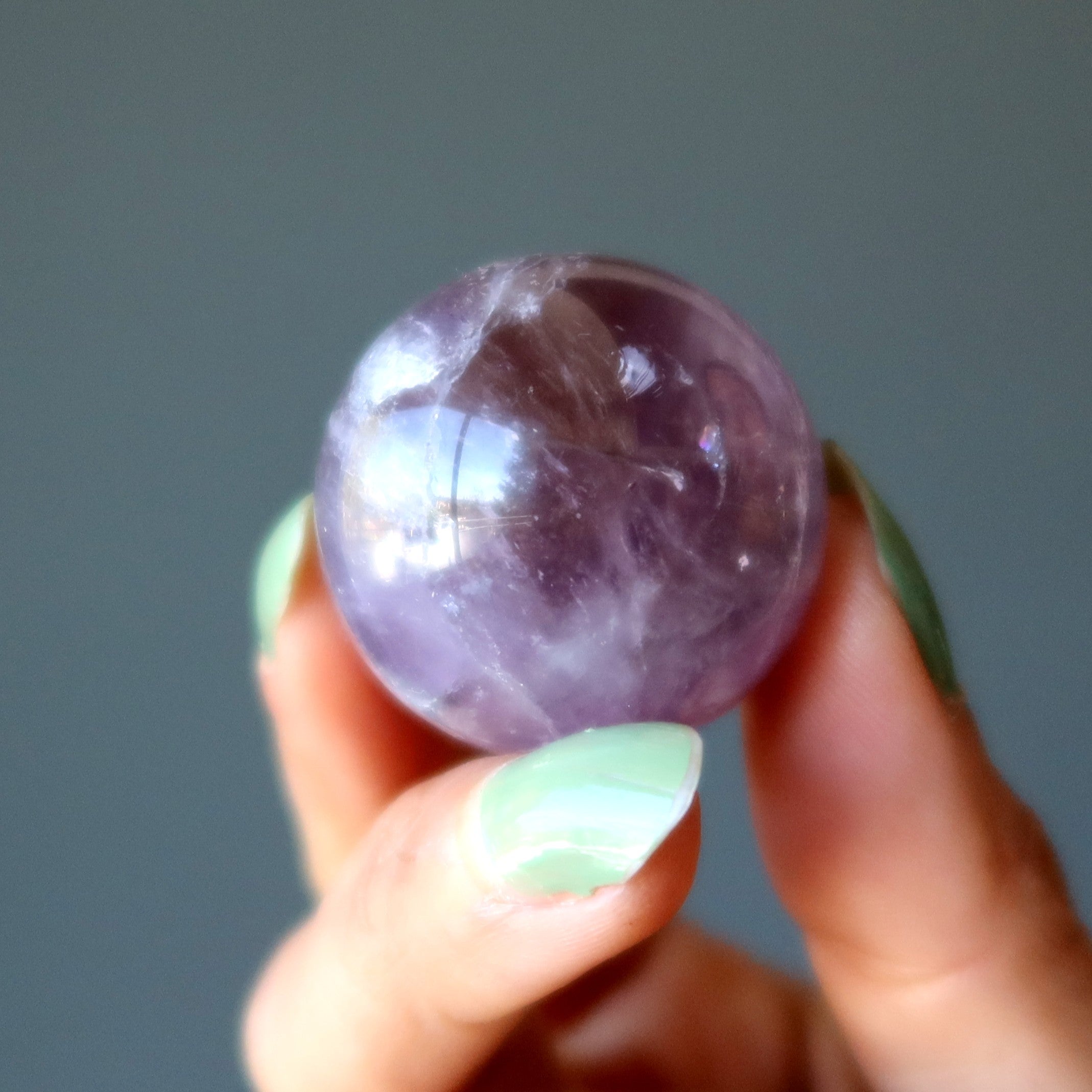 Ametrin-Kugel Amethyst Citrin Kristallkugel