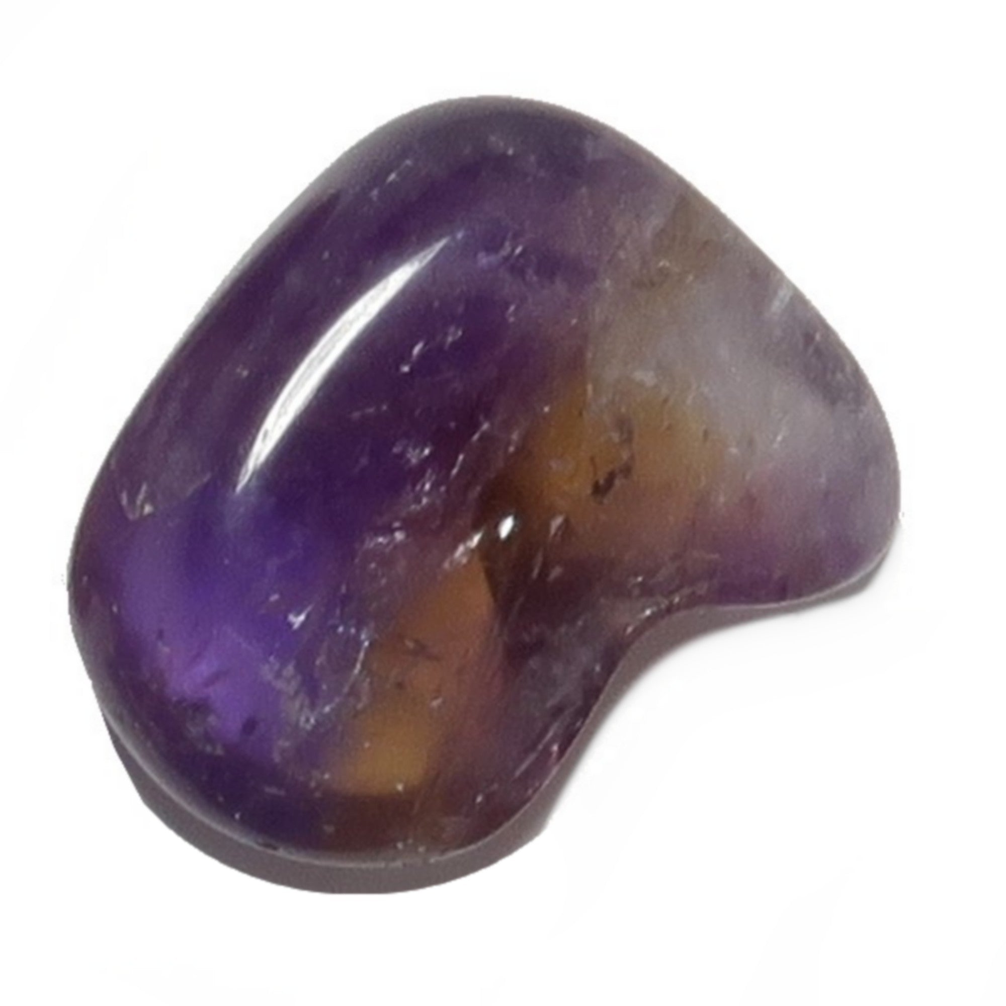 Ametrin Trommelstein Citrin Amethyst