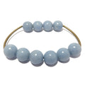 Bracelet Angelite Perles Bleues sur Cuivre Vieilli Osez l'Éclat