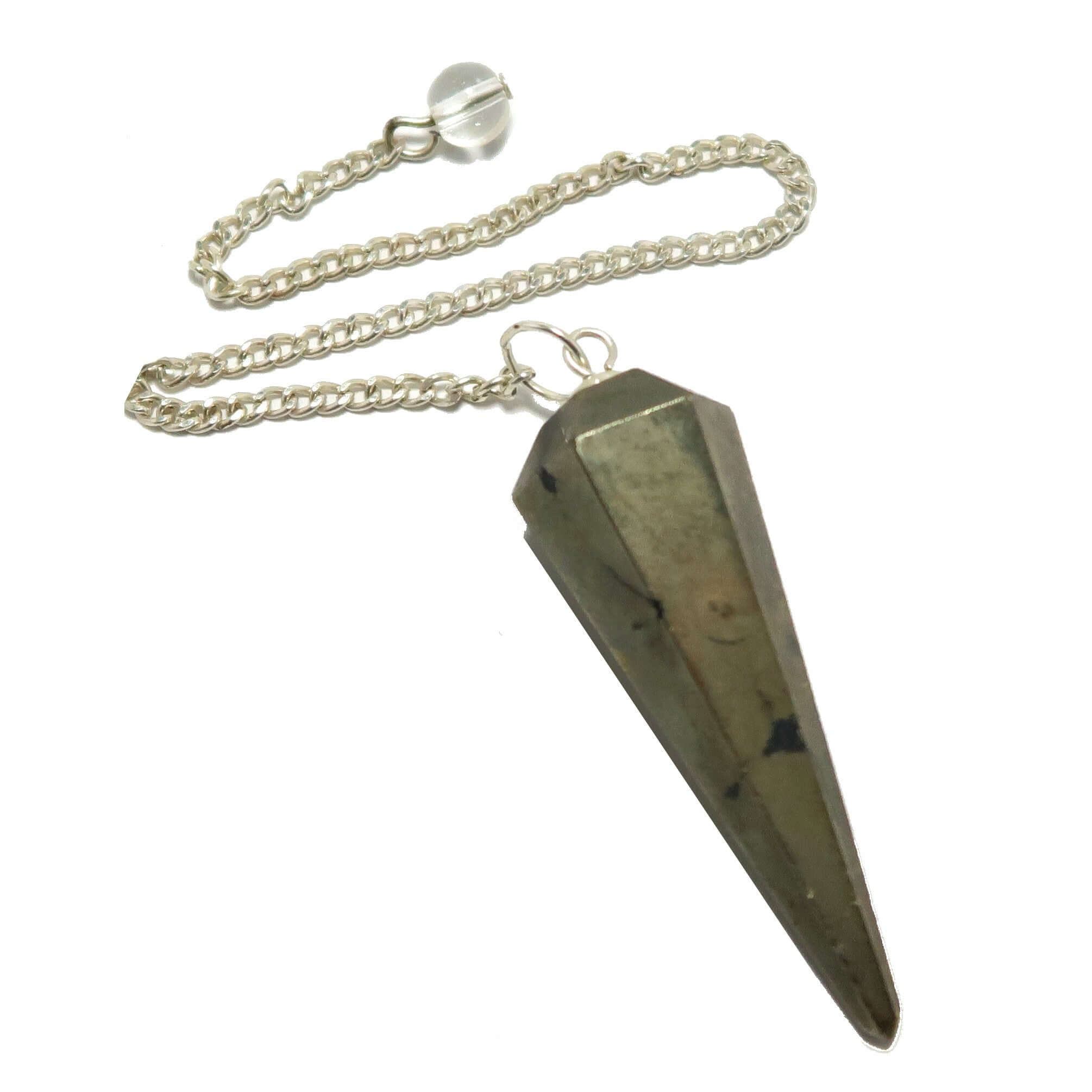 Pendule Apache Or Pyrite Pierre Sage Conseiller