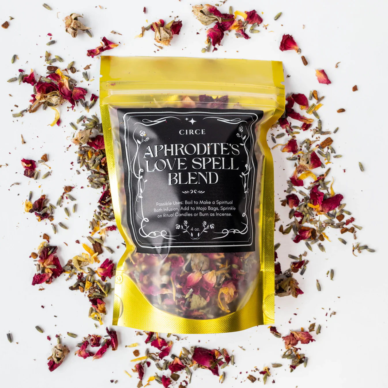Mélange d'Huiles pour le Sortilège d'Amour d'Aphrodite + Huile d'Attraction – Kit de Rituel Amour et Attraction