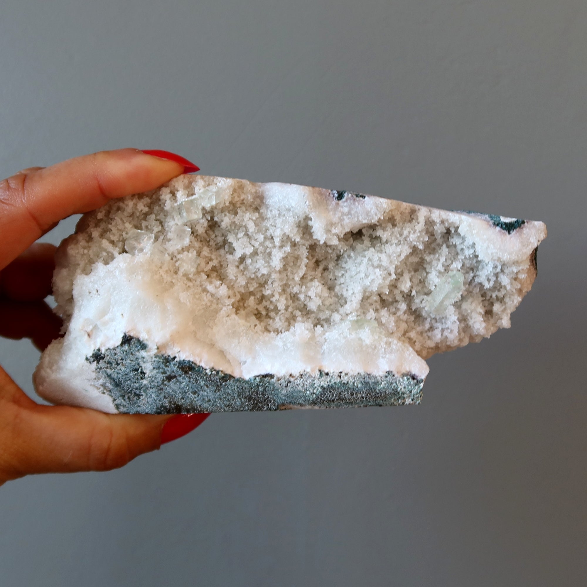 Apophyllite Cluster White Zeolite Universal Bridge 5.8 inch