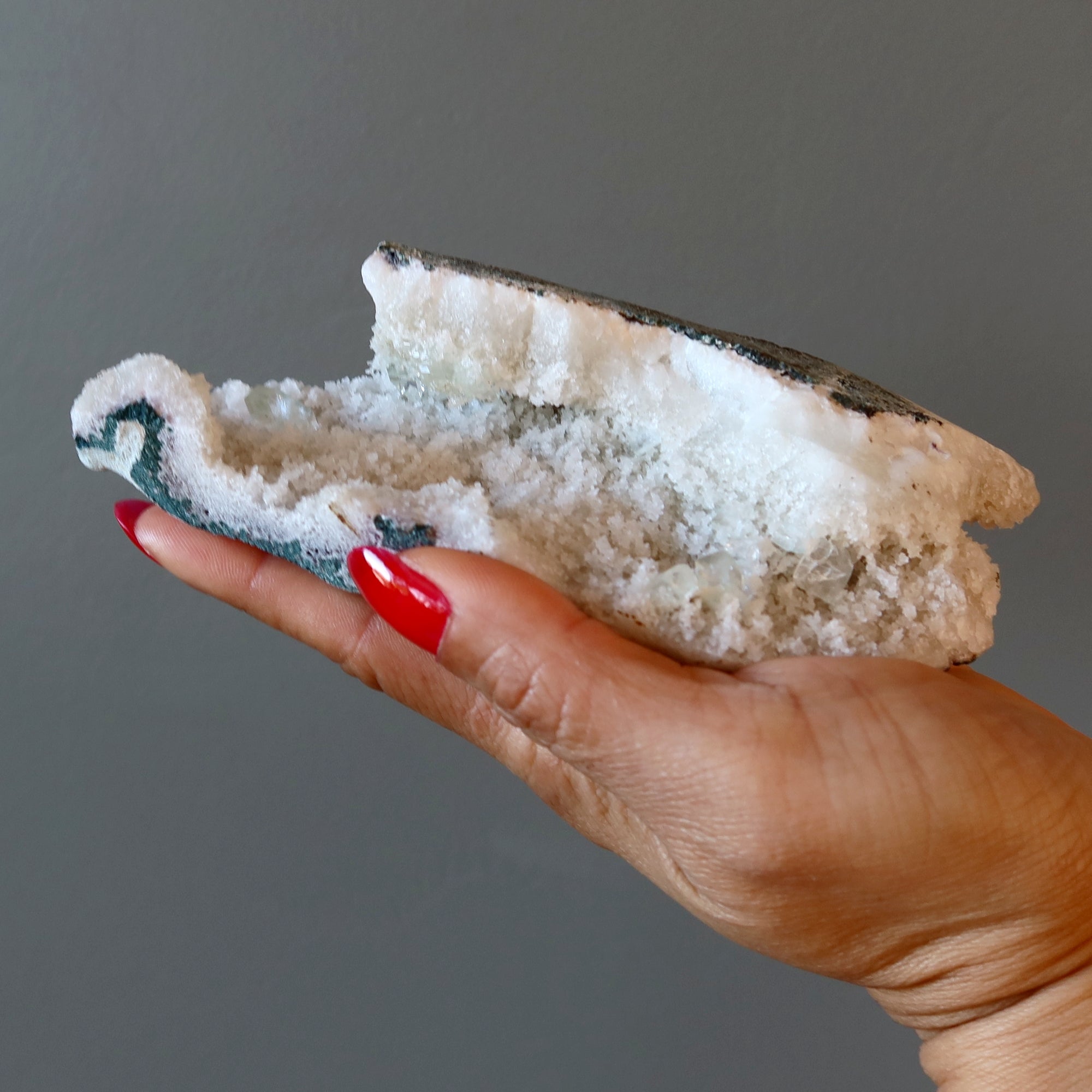 Apophyllite Cluster White Zeolite Universal Bridge 5.8 inch