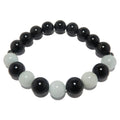 Regenbogen-Obsidian-Armband Aquamarin Tag Nacht