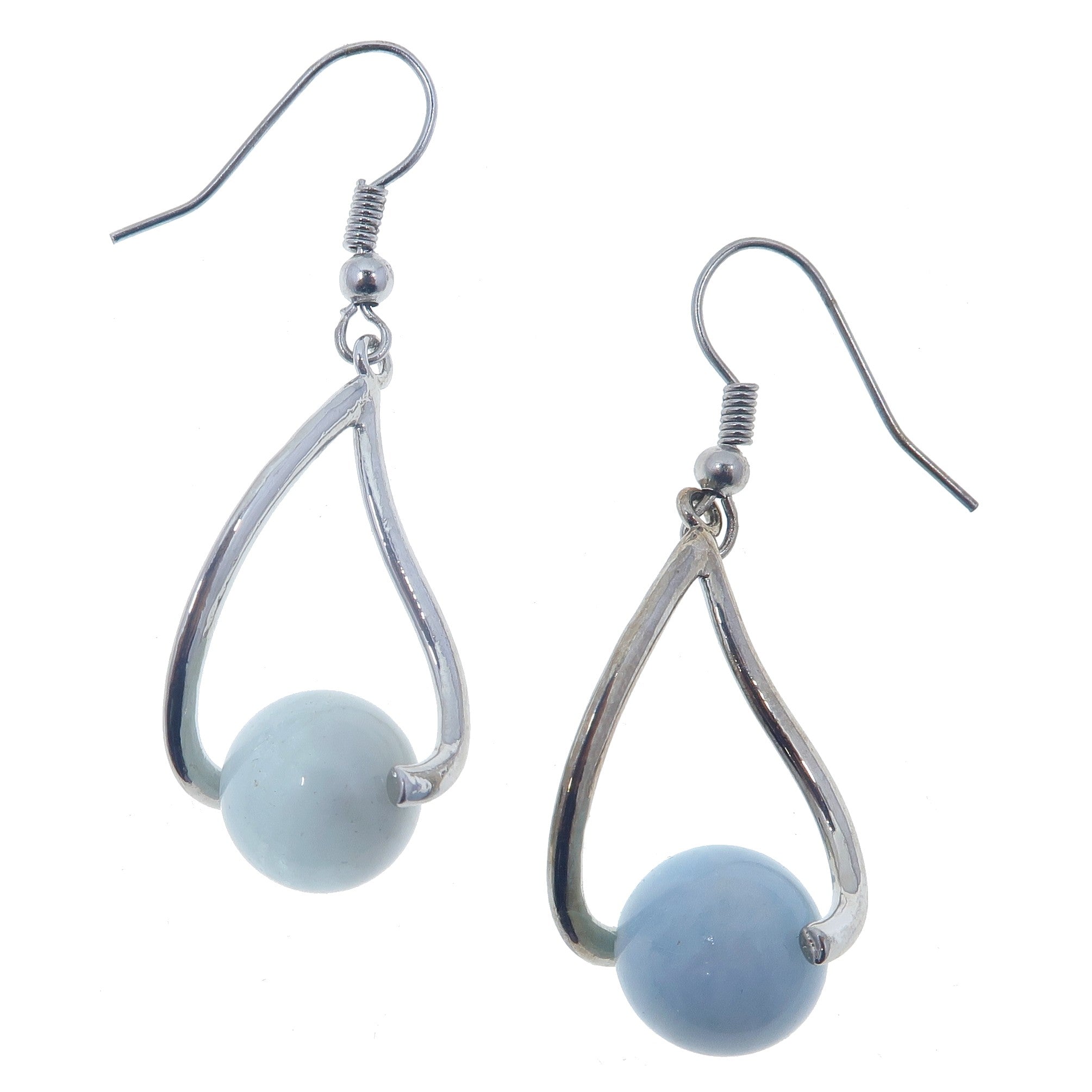 Aquamarine Earrings Fairytale Blue Gemstone