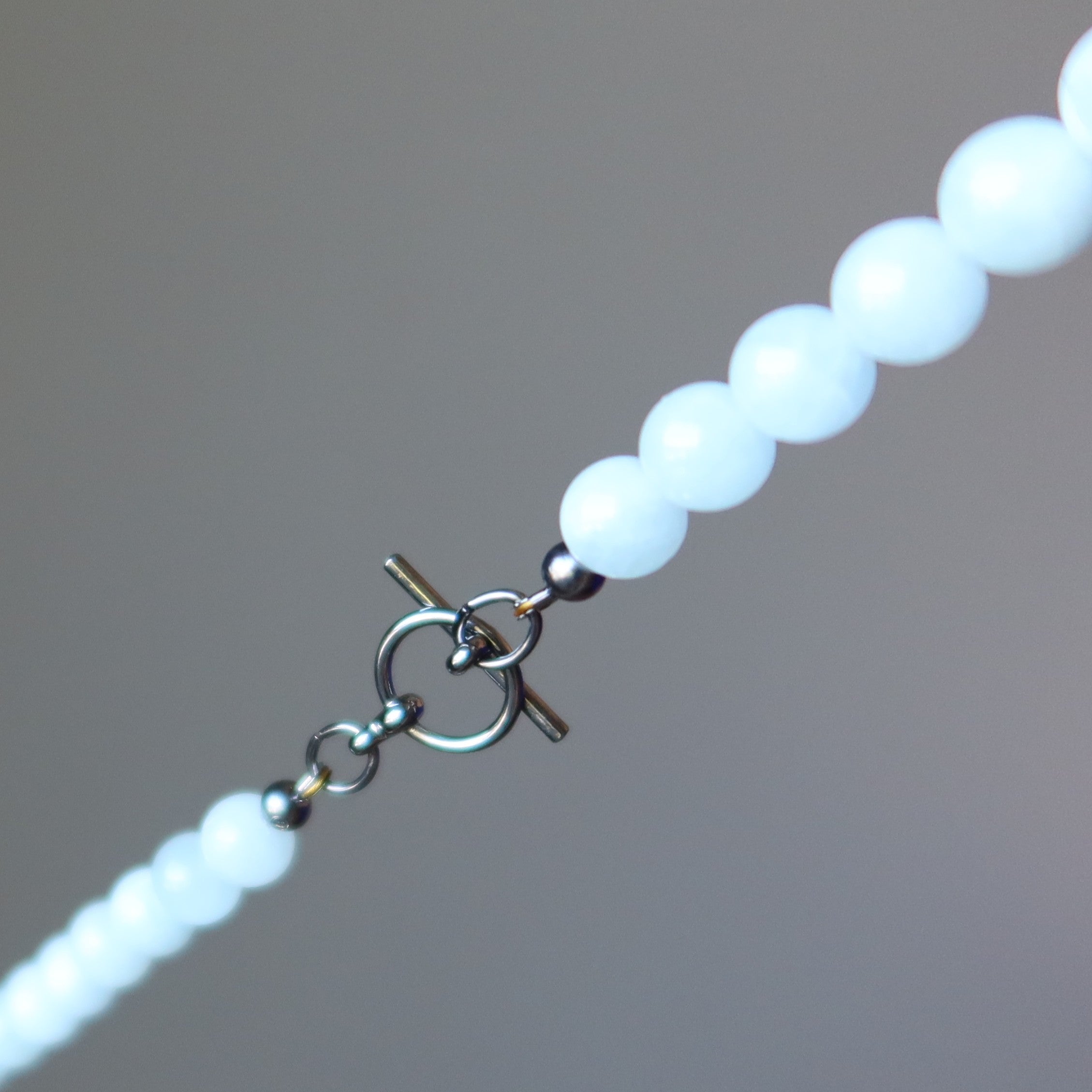 Aquamarine Necklace Ice Cool Blue Crystals