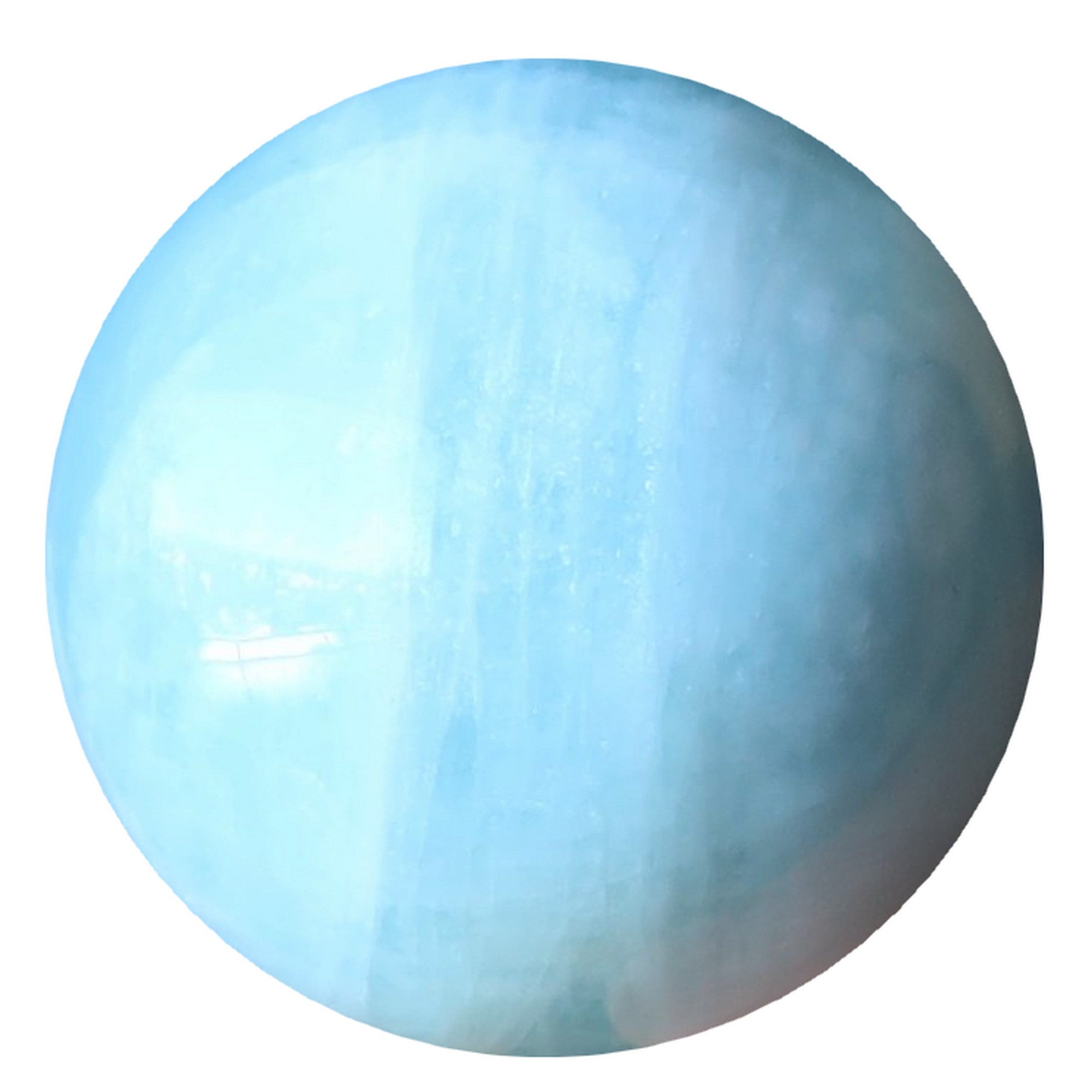 Aquamarin Kugel Blaue Glückseligkeit Edelstein Kristallkugel