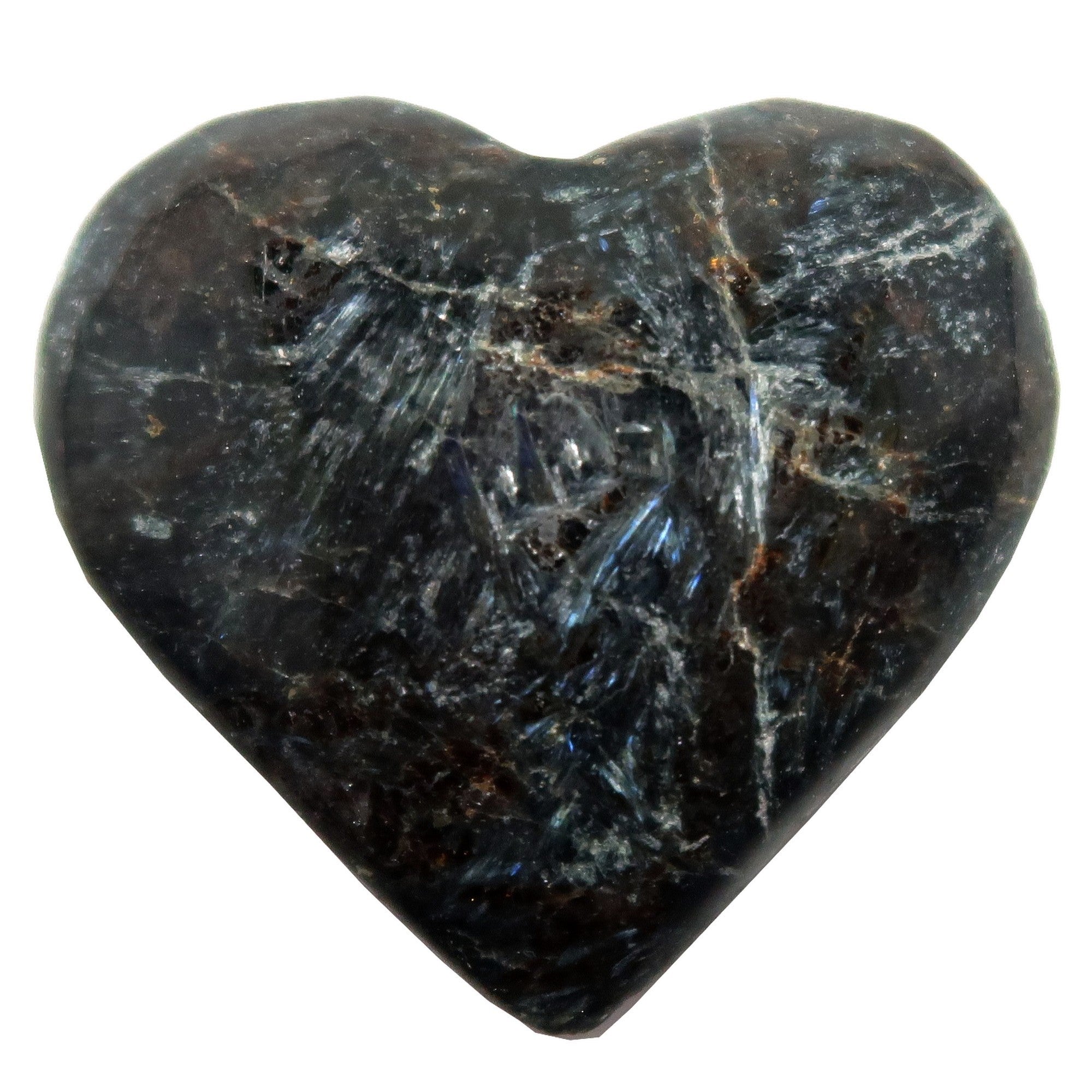 Arfvedsonite Heart Electric Flash Protective Love