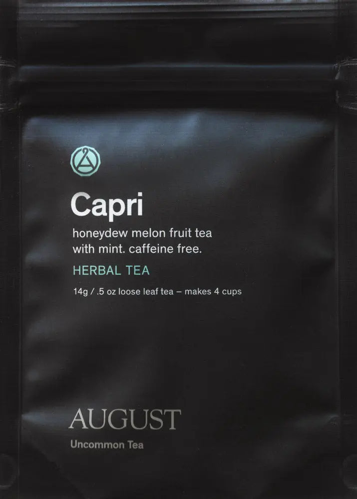 Capri - Thé à la menthe et au melon (sans caféine)