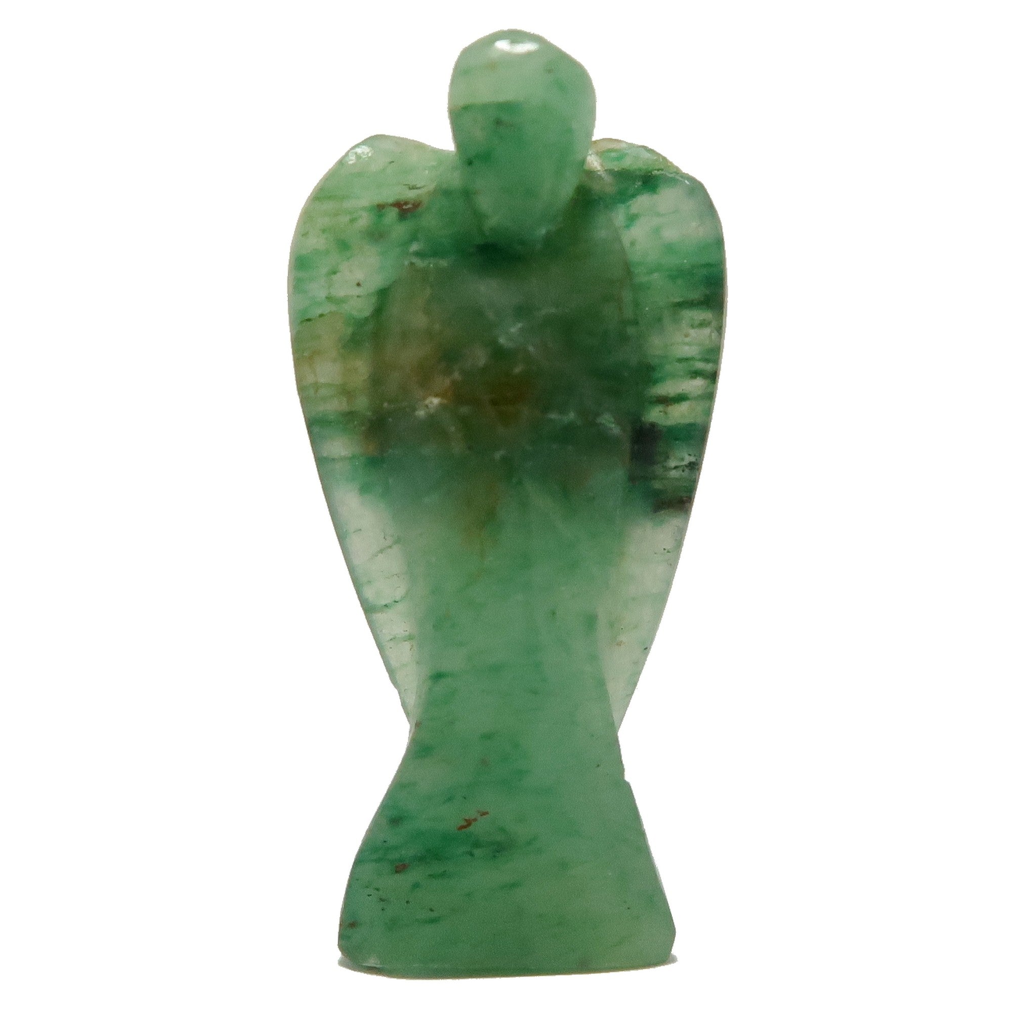 Green Aventurine Angel of Abundance Crystal Figurine