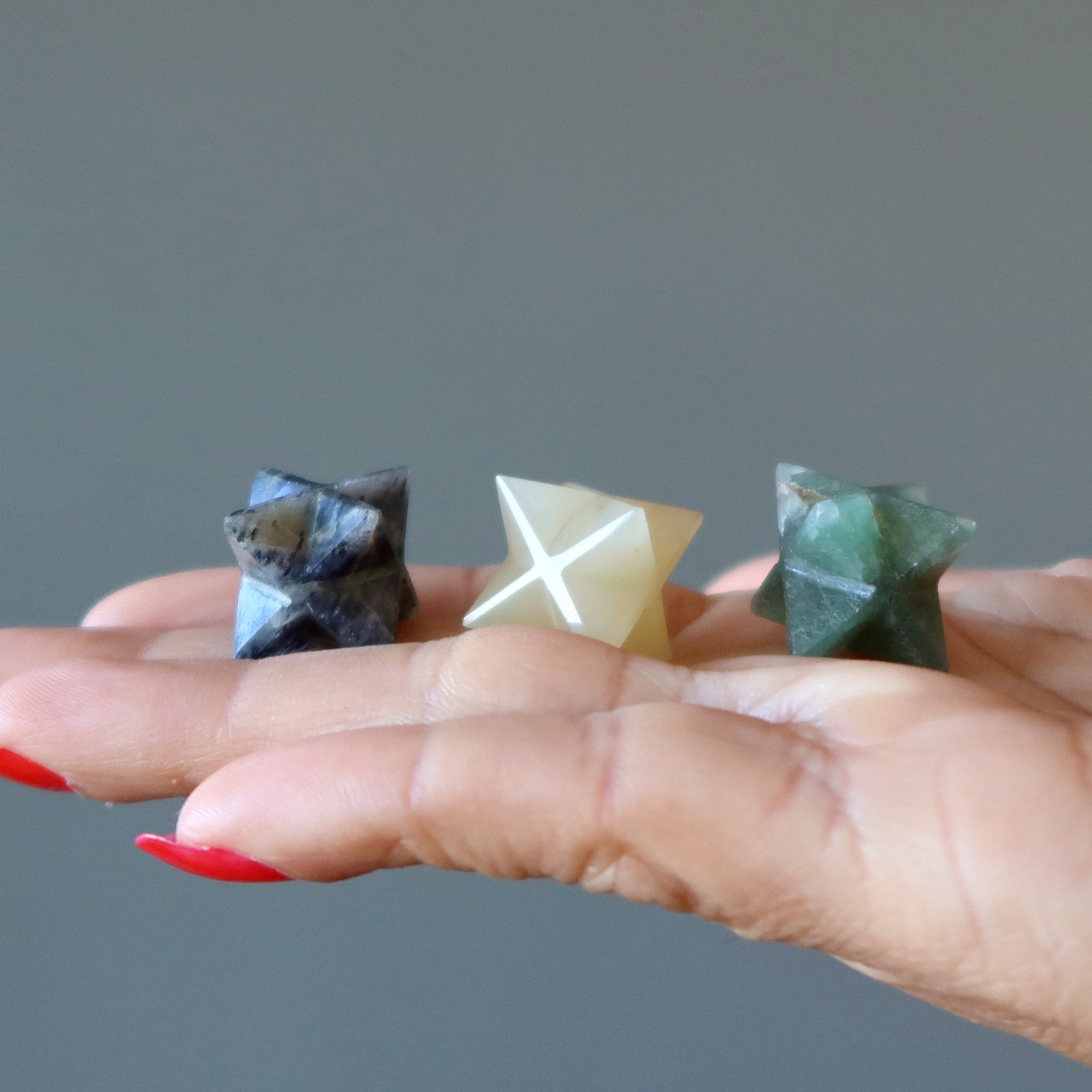 Aventurin-Merkaba-Energie-Drehstein