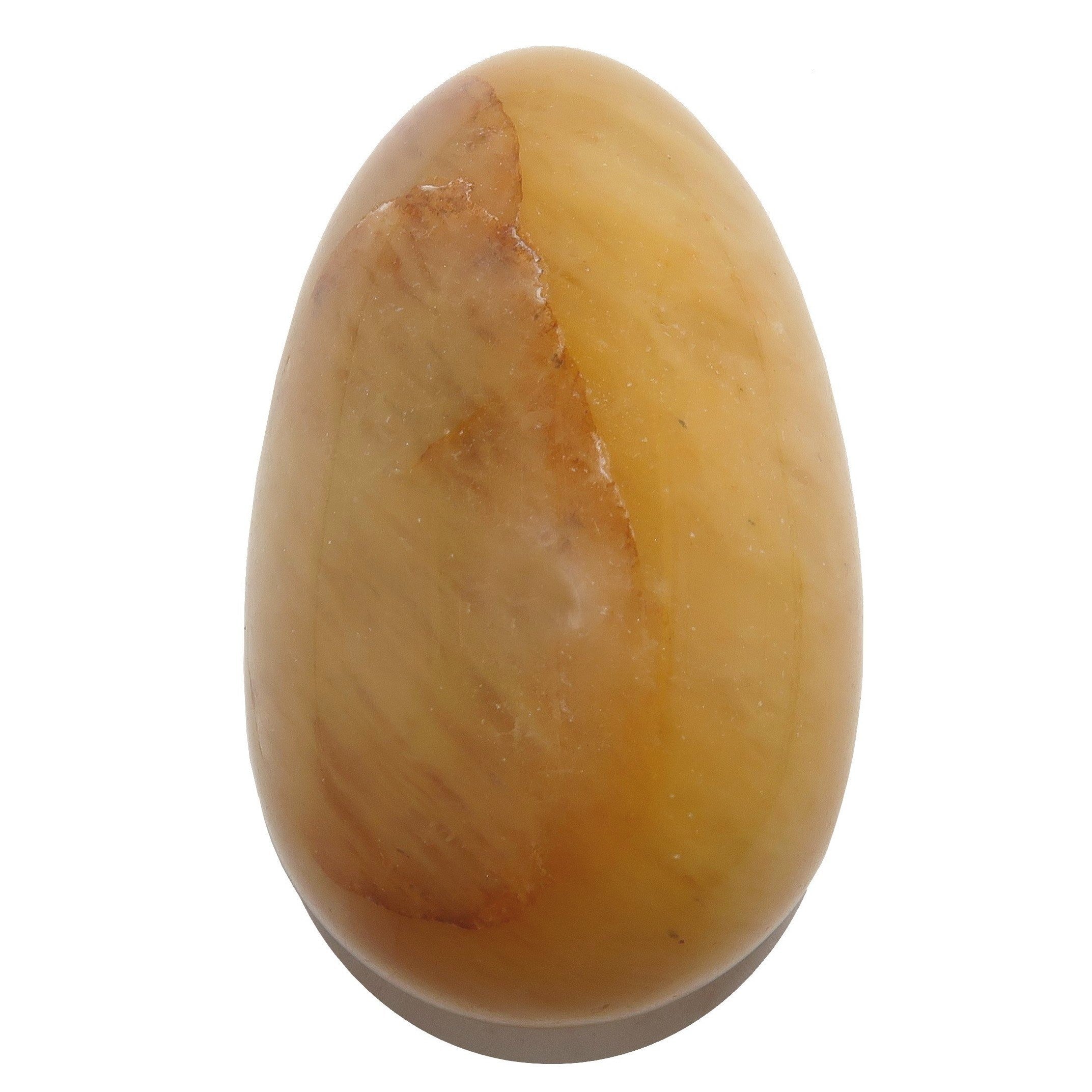 Golden Aventurine Egg Abundance Prosperity Indian Citrine Crystal