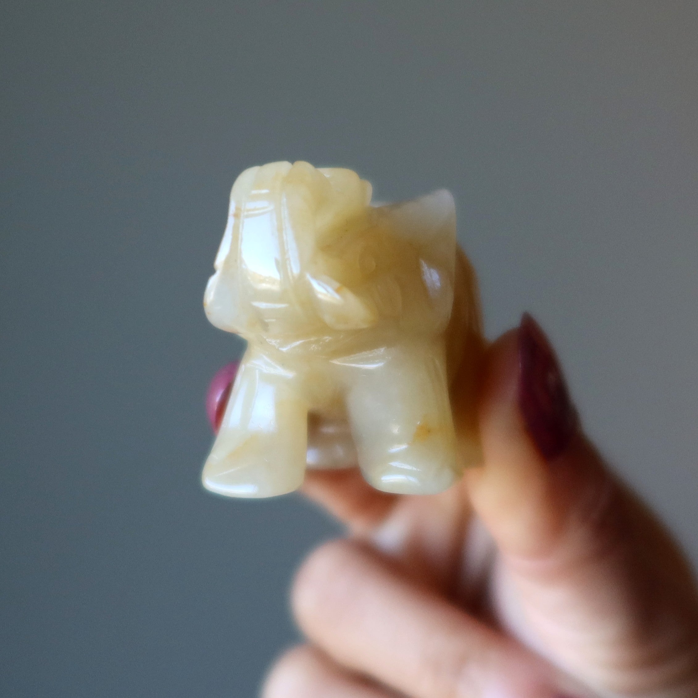 Gelber Aventurin Elefant Goldene Ära Schätze Tier