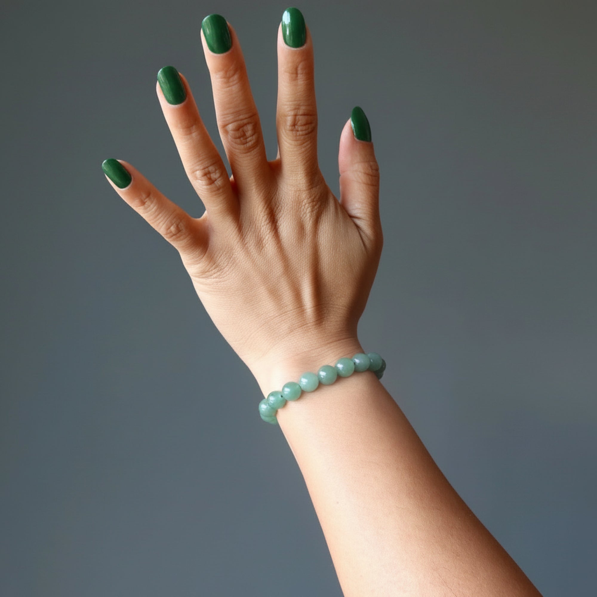 Green Aventurine Bracelet Natural Stone Abundance Attraction