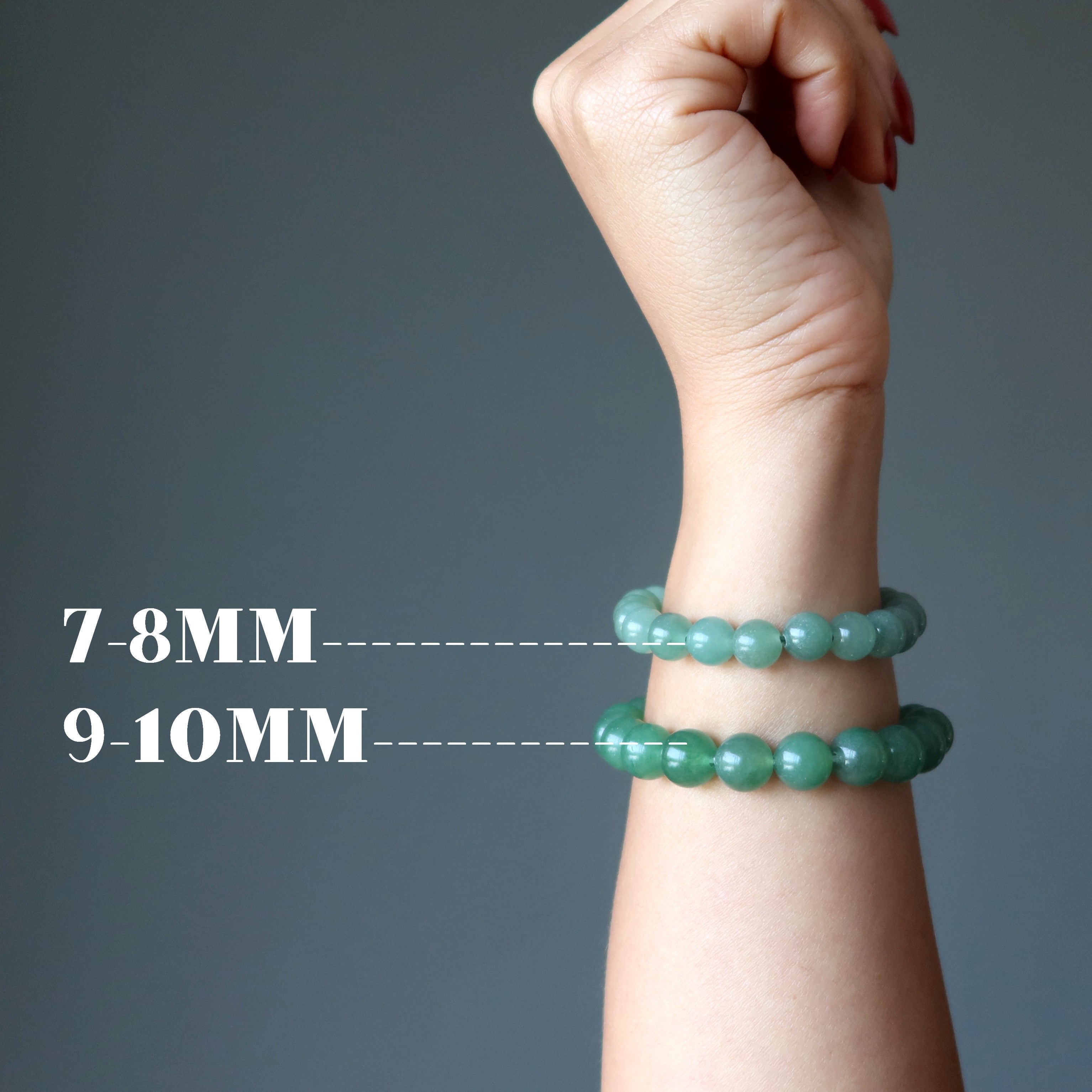 Green Aventurine Bracelet Natural Stone Abundance Attraction