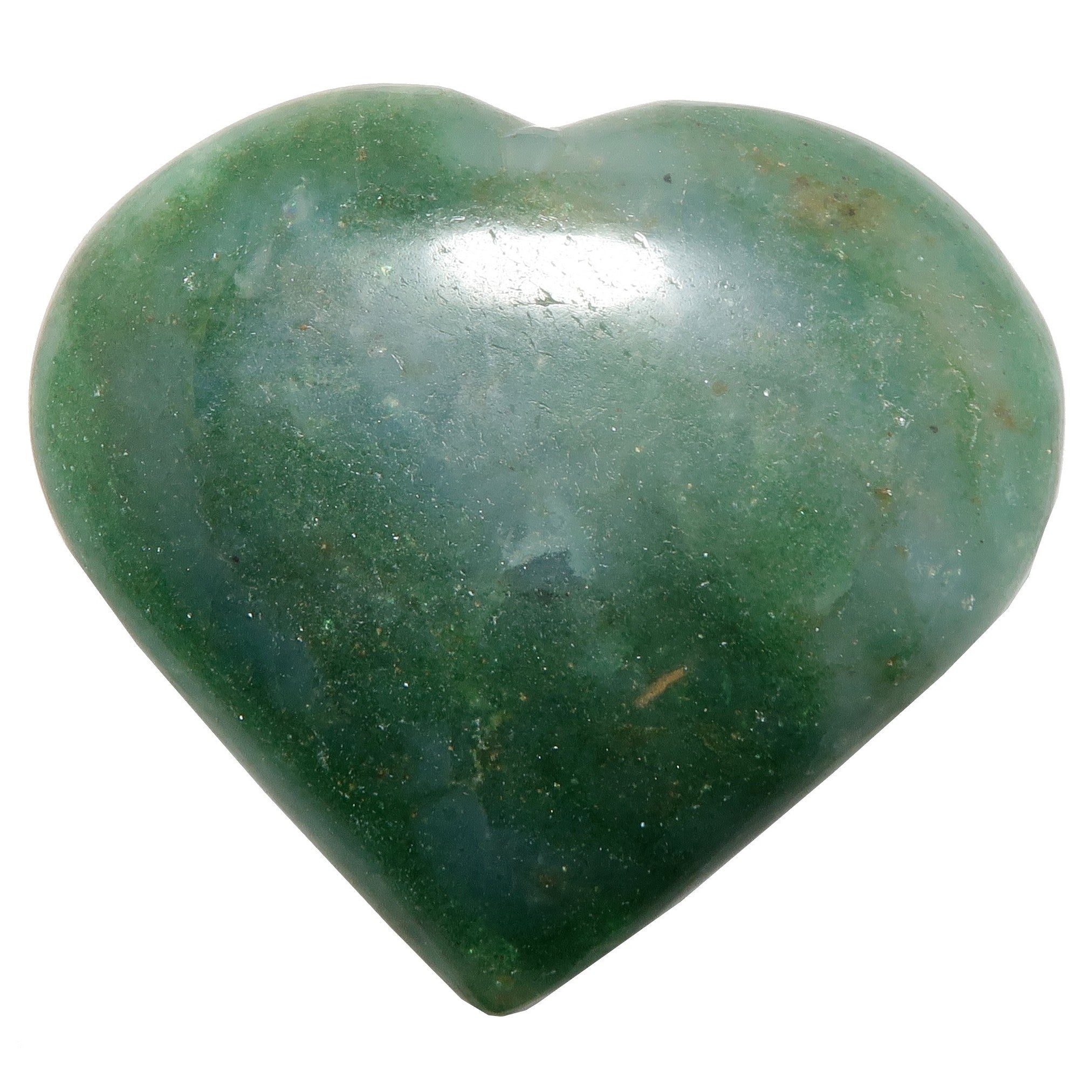 Pierre Cœur d'aventurine verte, Gratitude et Amour