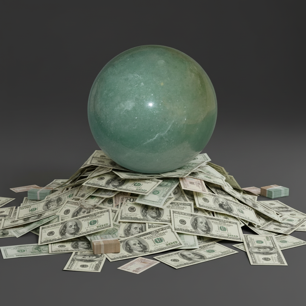Green Aventurine Sphere Abundance Crystal Ball