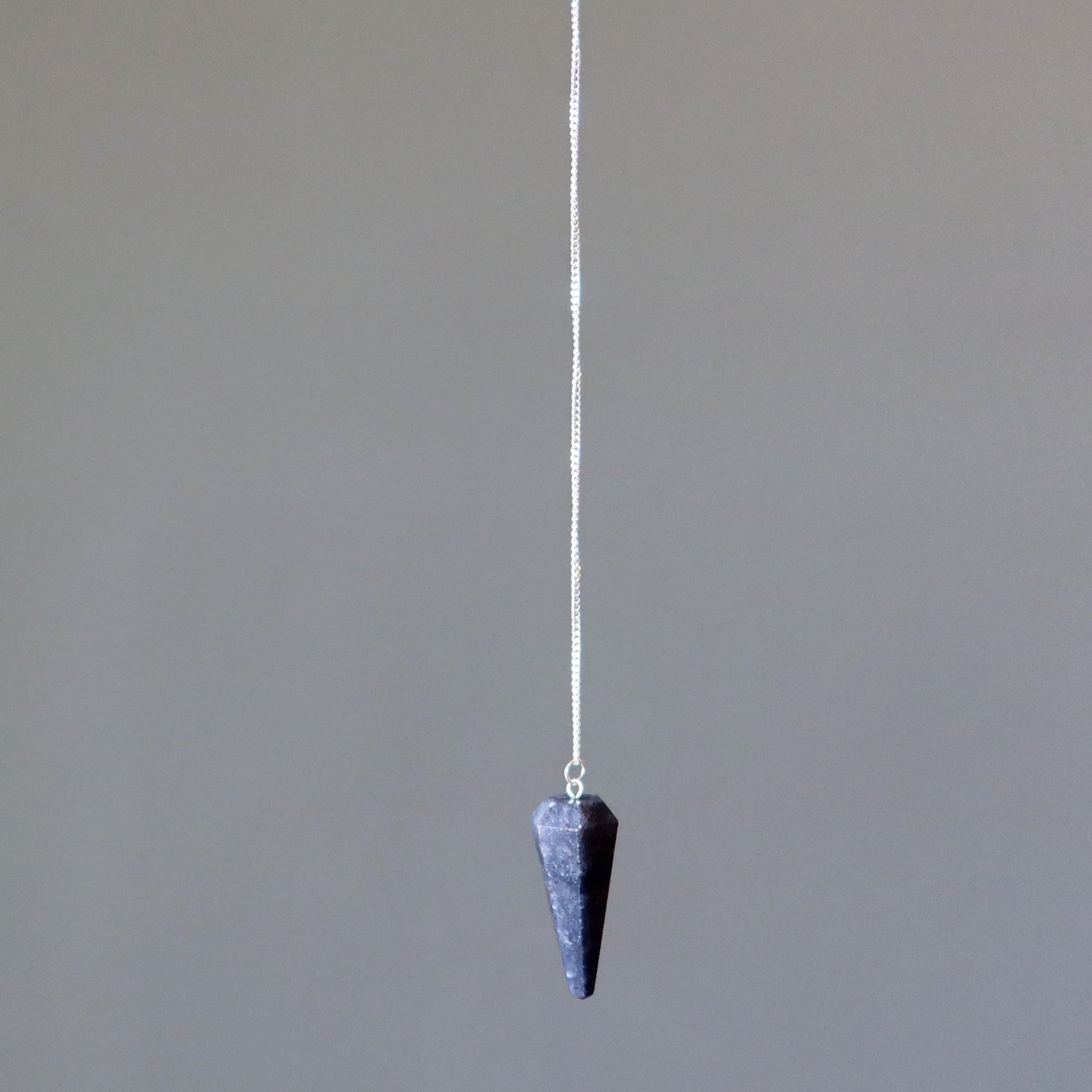 Mitternachtsblauer Aventurin Pendel Zeit