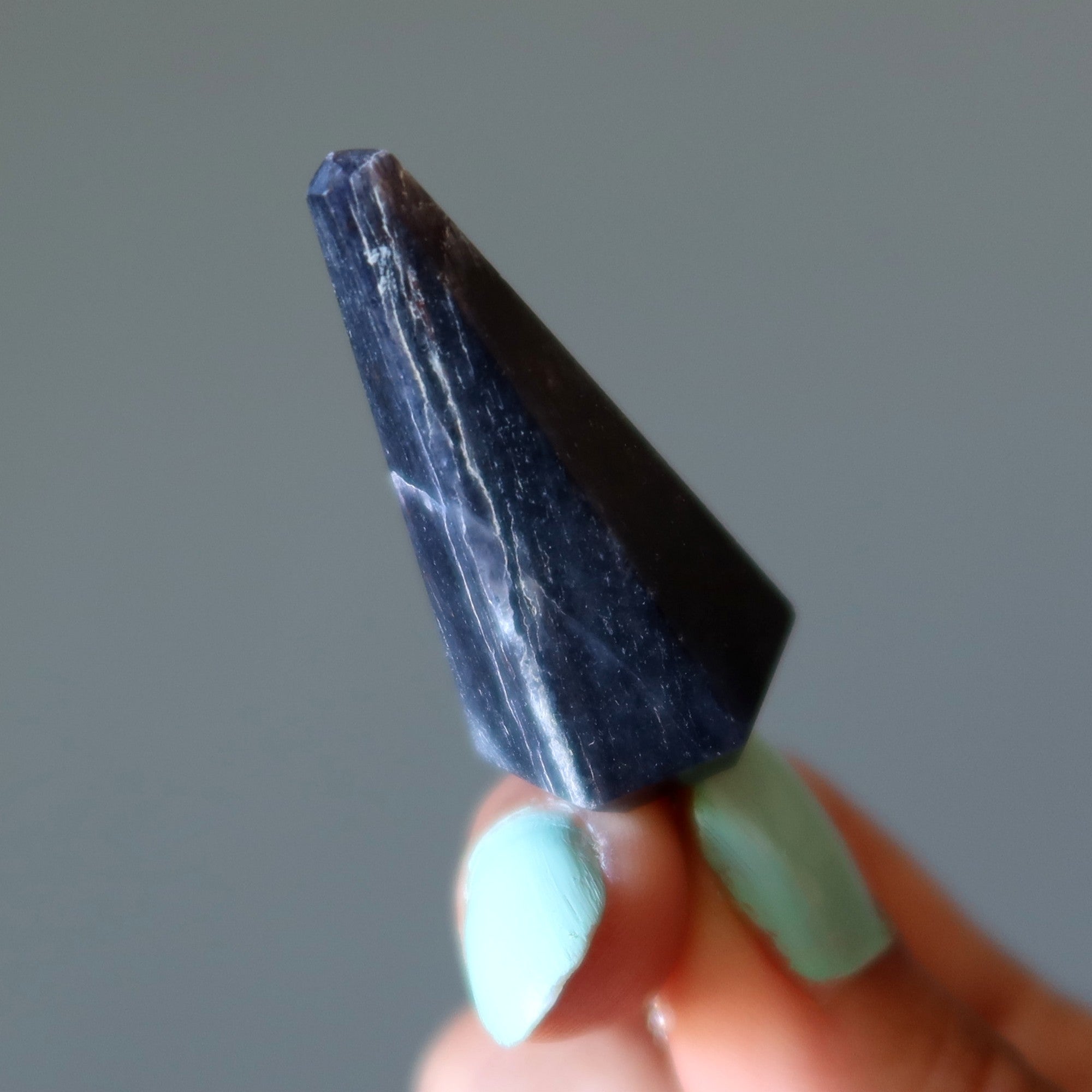 Mitternachtsblauer Aventurin Pendel Zeit