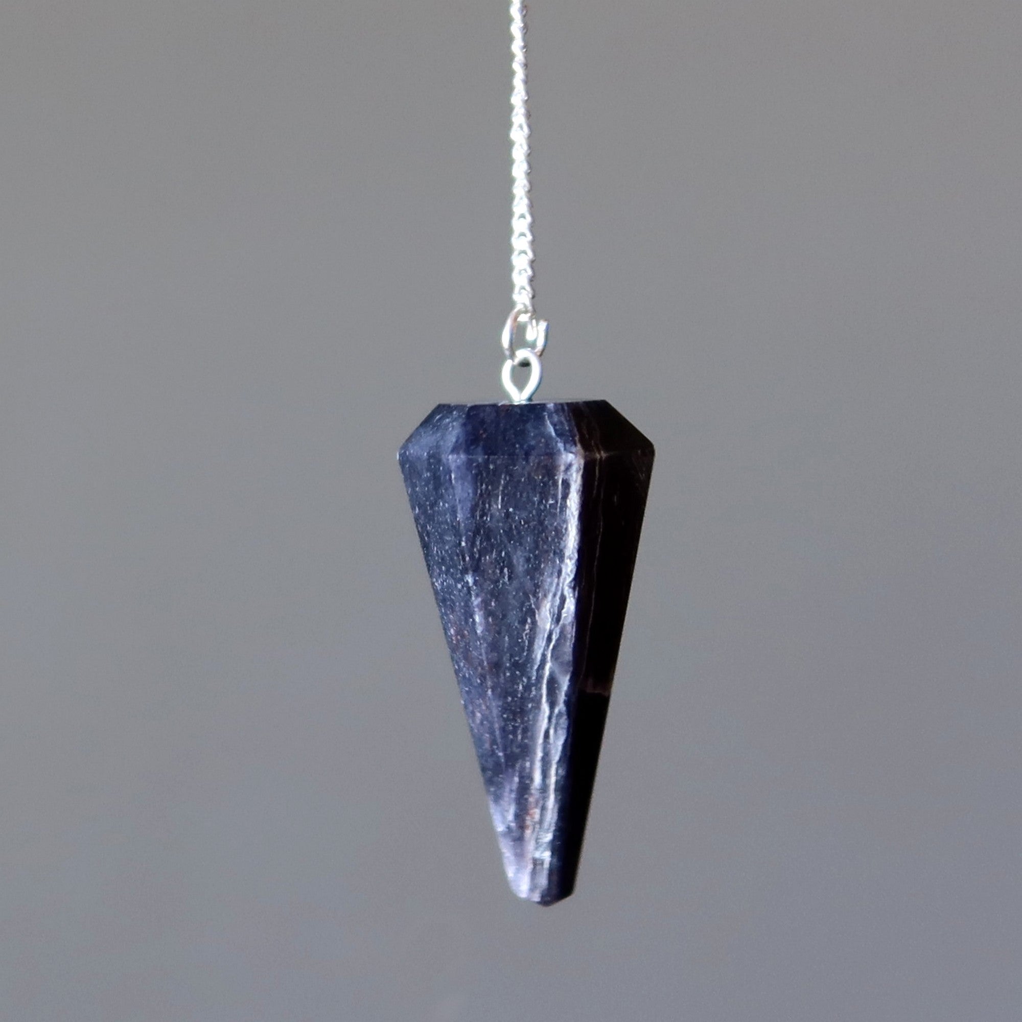 Mitternachtsblauer Aventurin Pendel Zeit