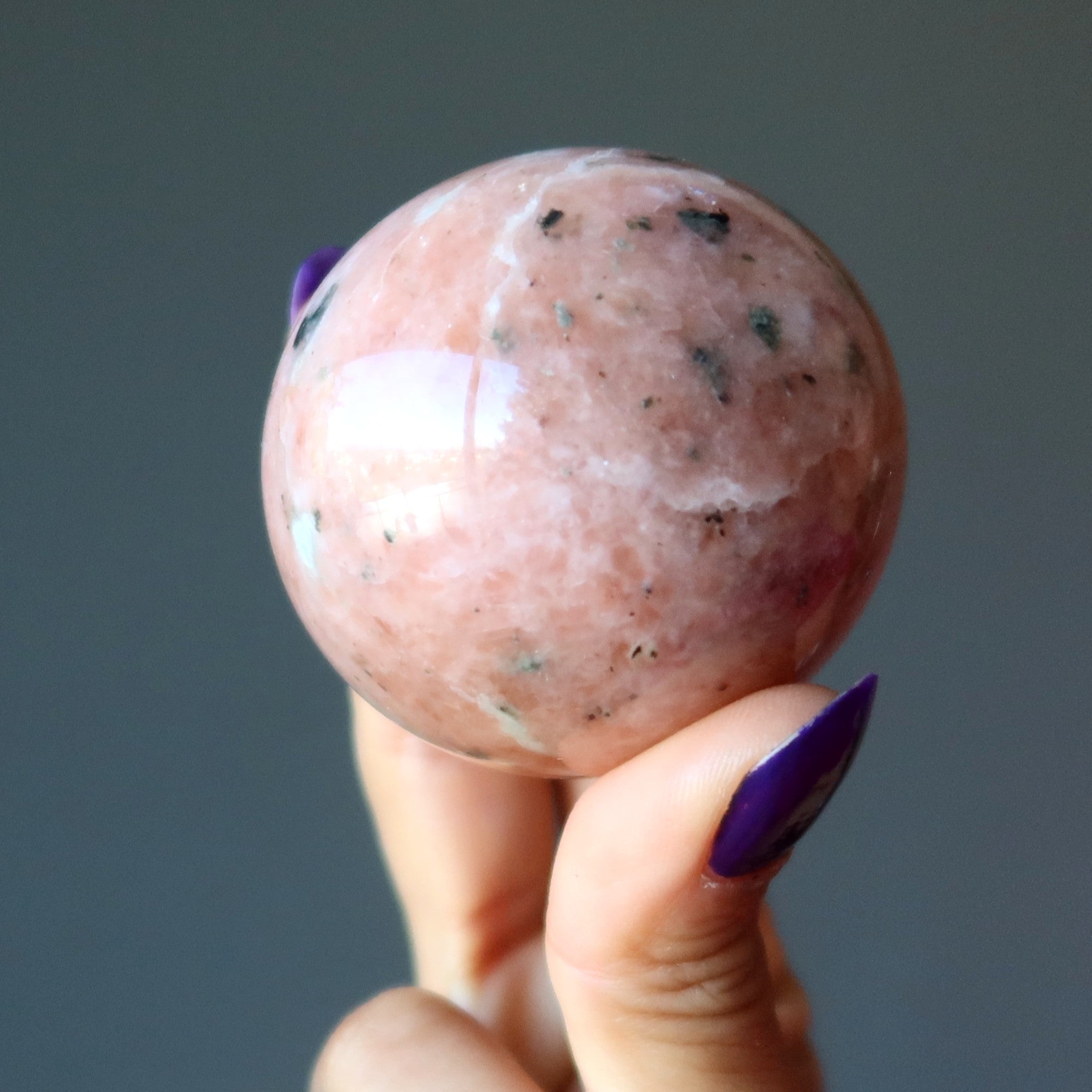 Pink Aventurine Sphere Sweet Attraction Happy Crystal Ball