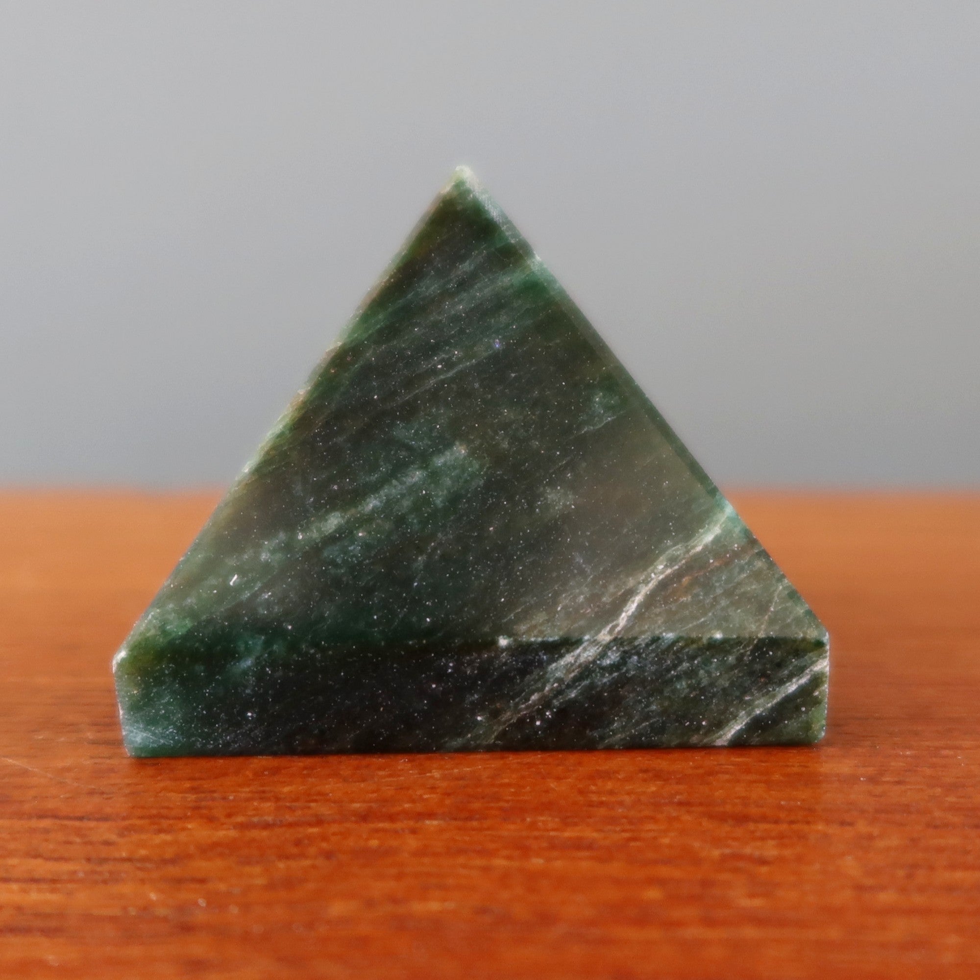 Green Aventurine Pyramid Abundance Amplifier Crystal