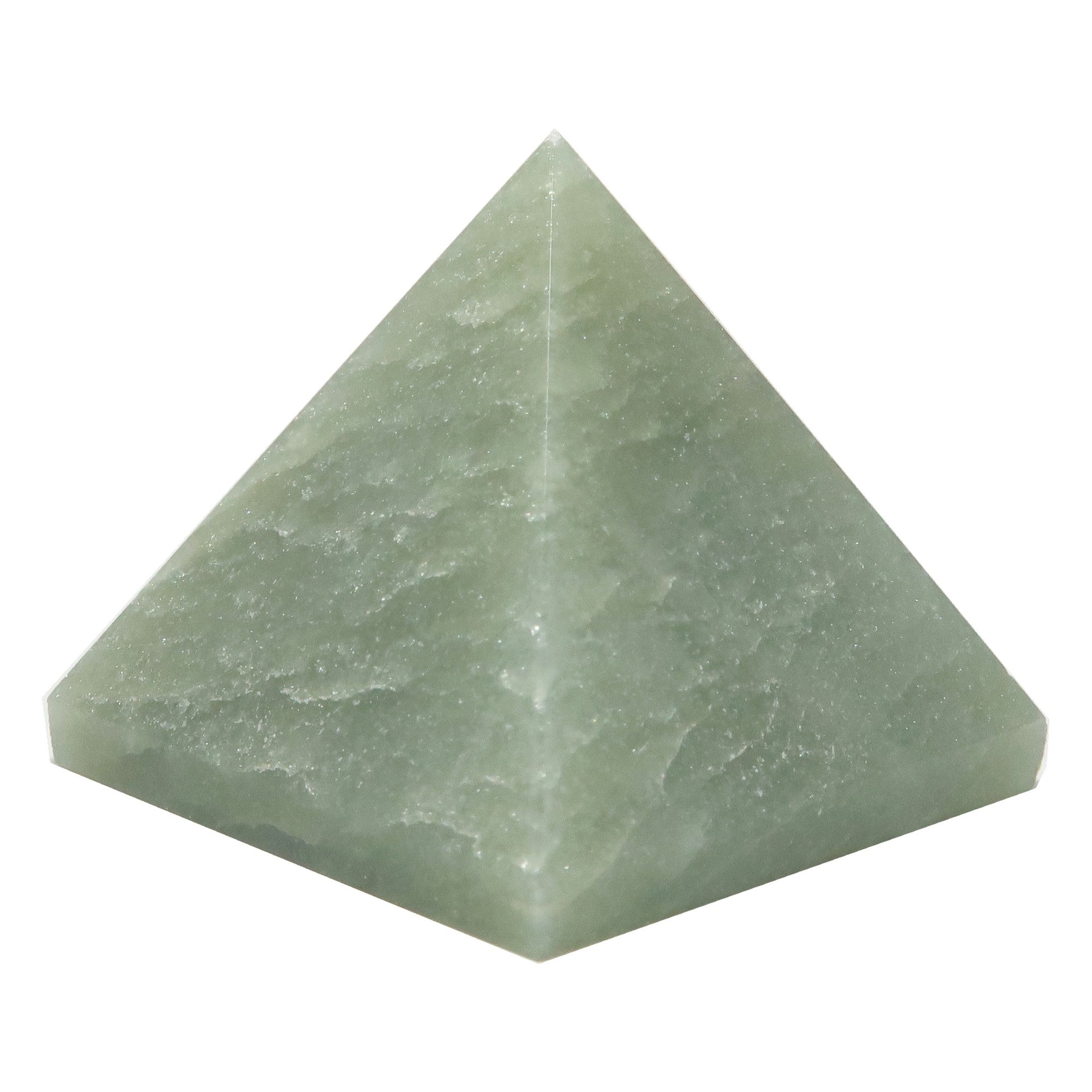 Pyramide en aventurine verte – Pierre de prospérité et de puissance