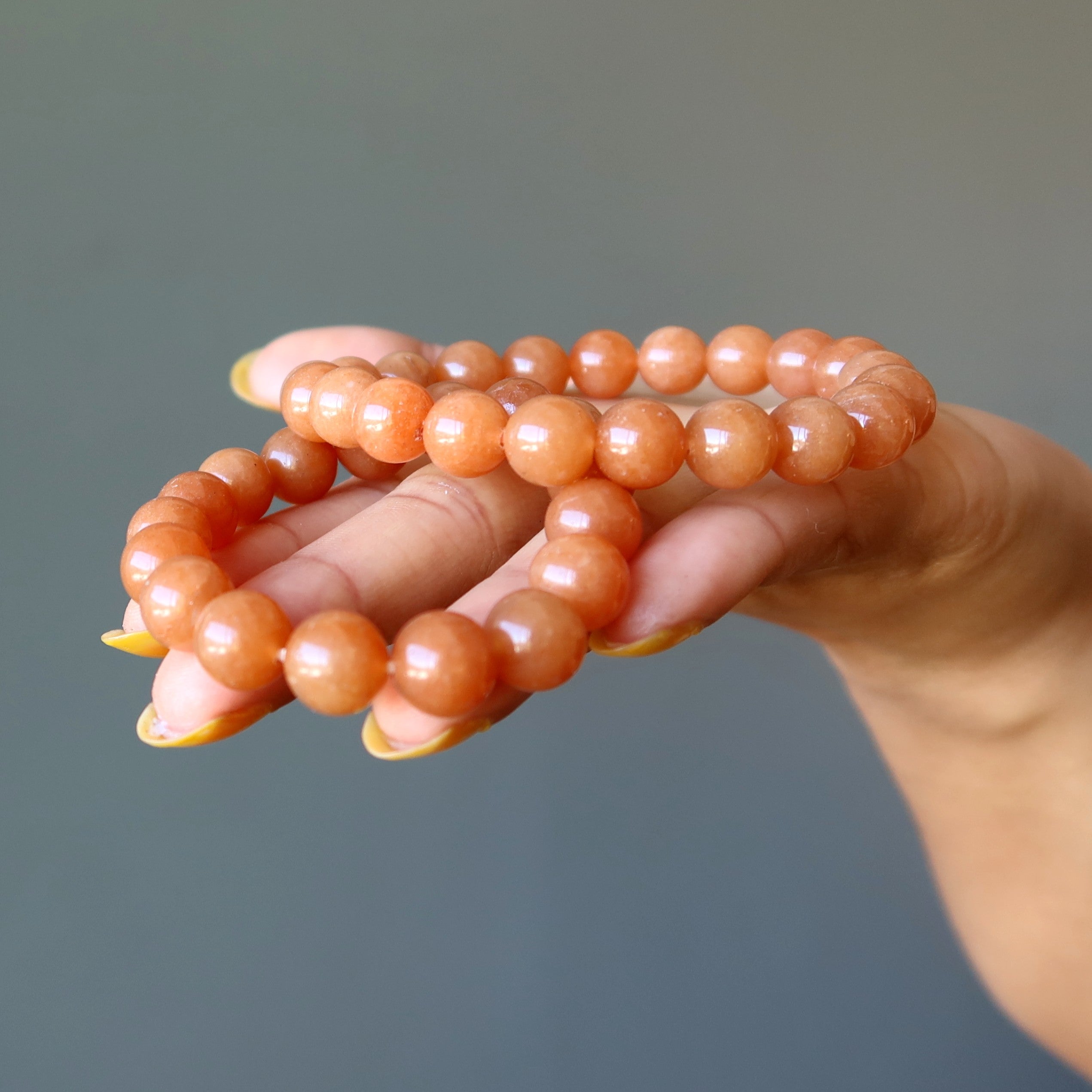 Red Aventurine Bracelet Bright Side Confidence