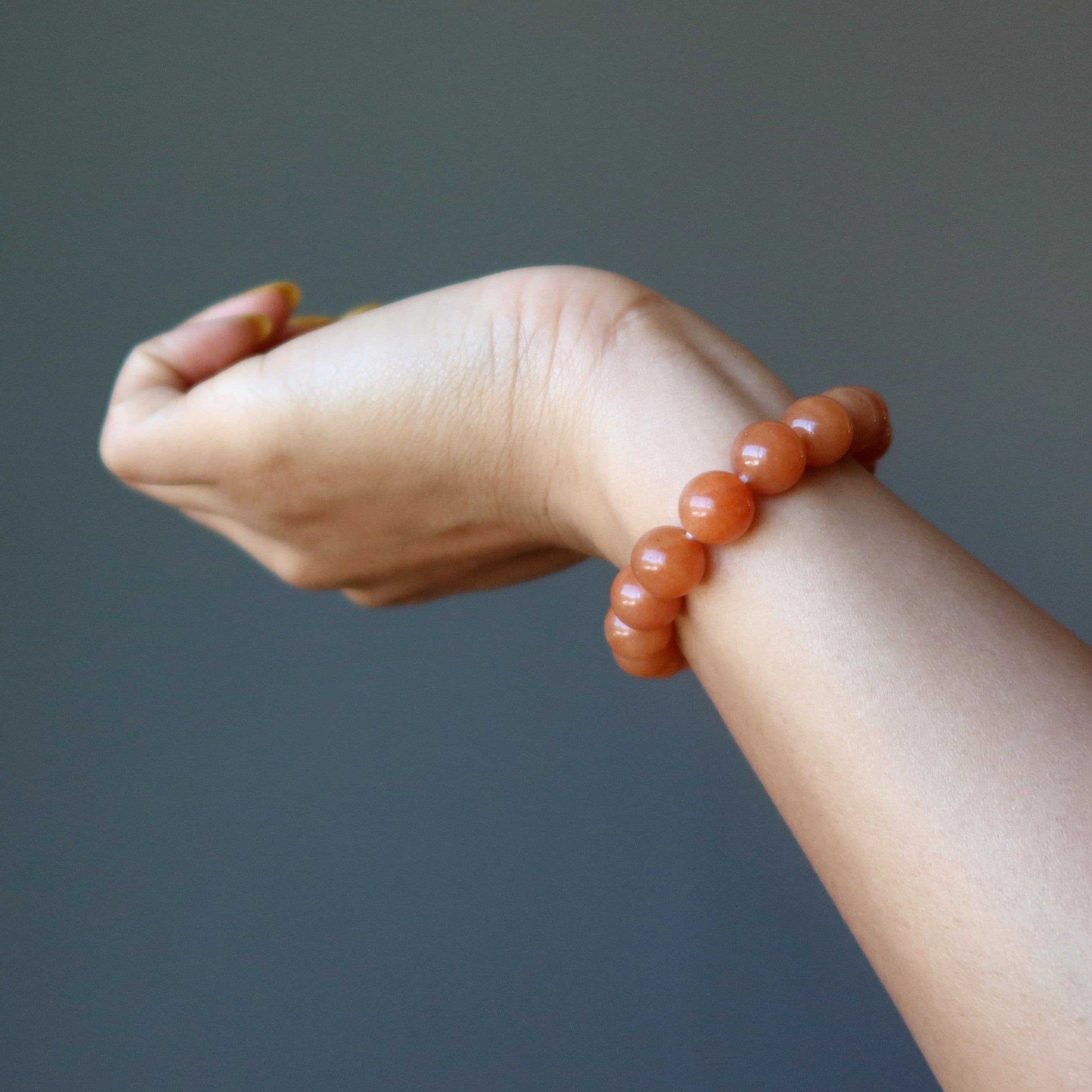 Red Aventurine Bracelet Bright Side Confidence