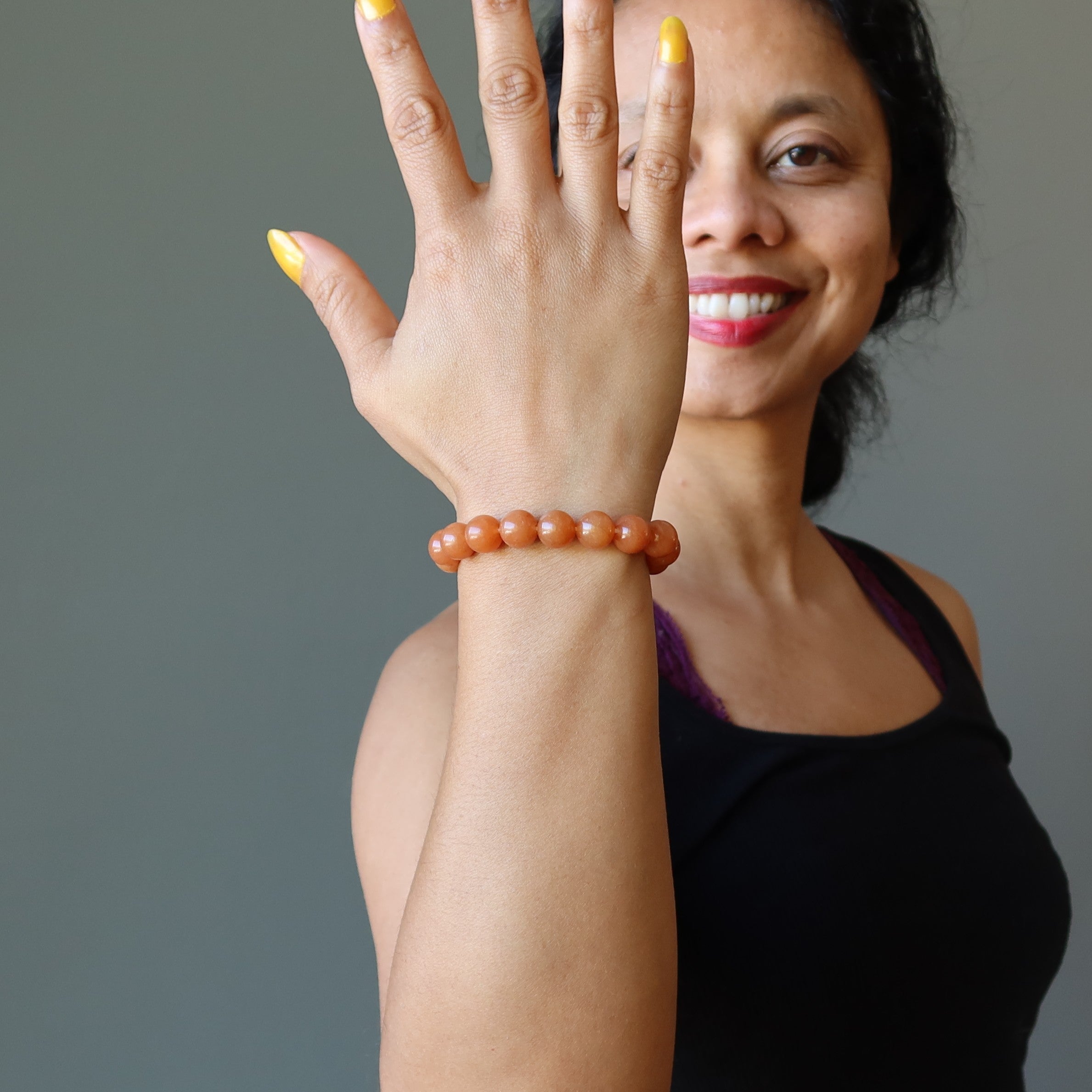 Red Aventurine Bracelet Bright Side Confidence