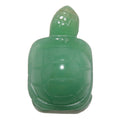 Green Aventurine Turtle Walk of Wealth Stone