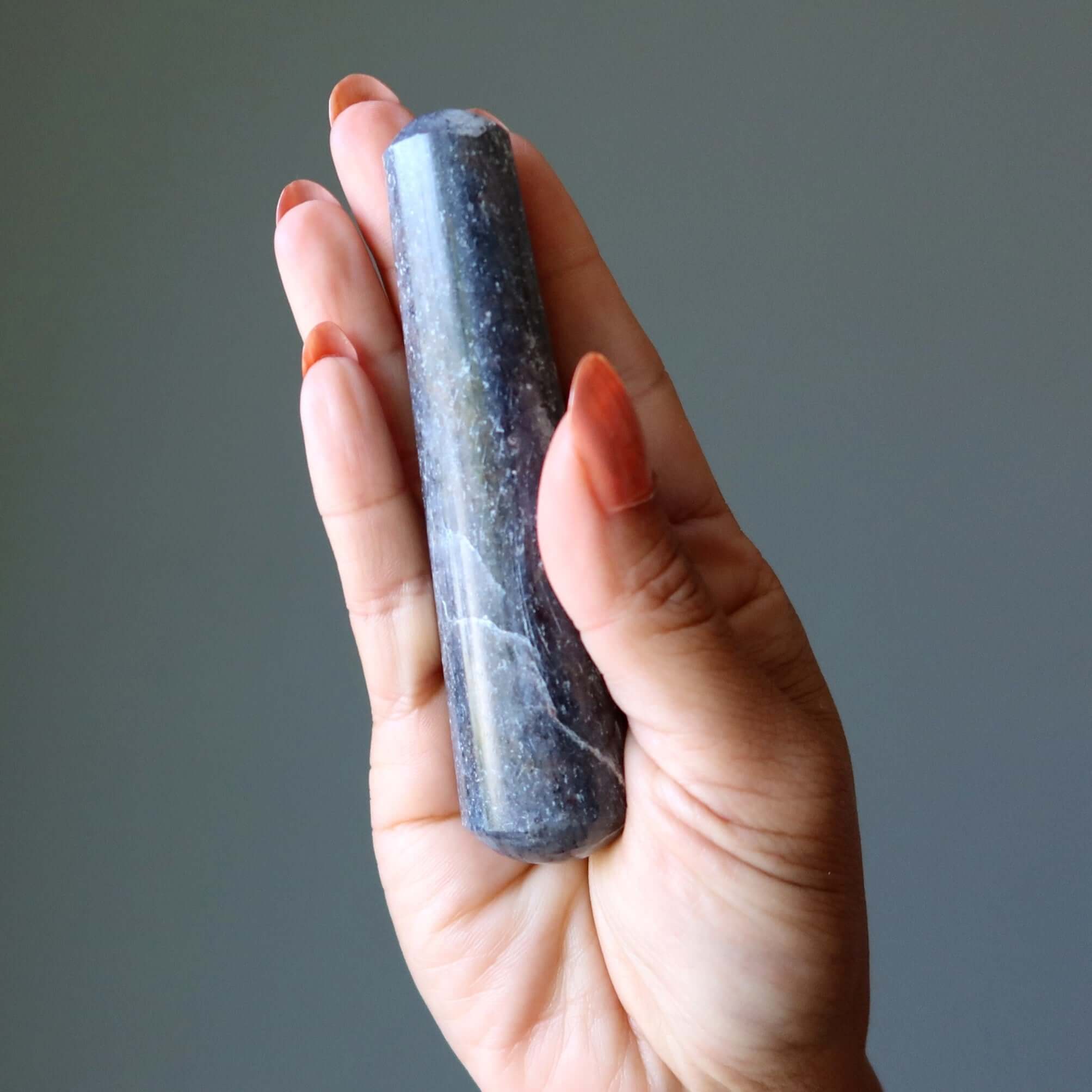 Miracles de la baguette de massage en aventurine bleu nuit