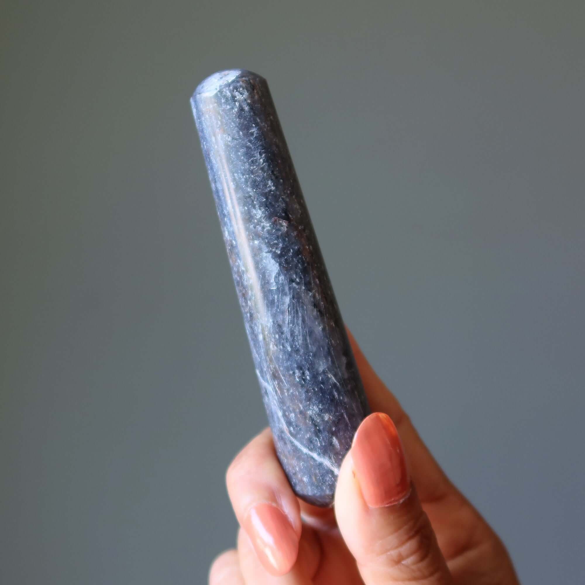 Miracles de la baguette de massage en aventurine bleu nuit