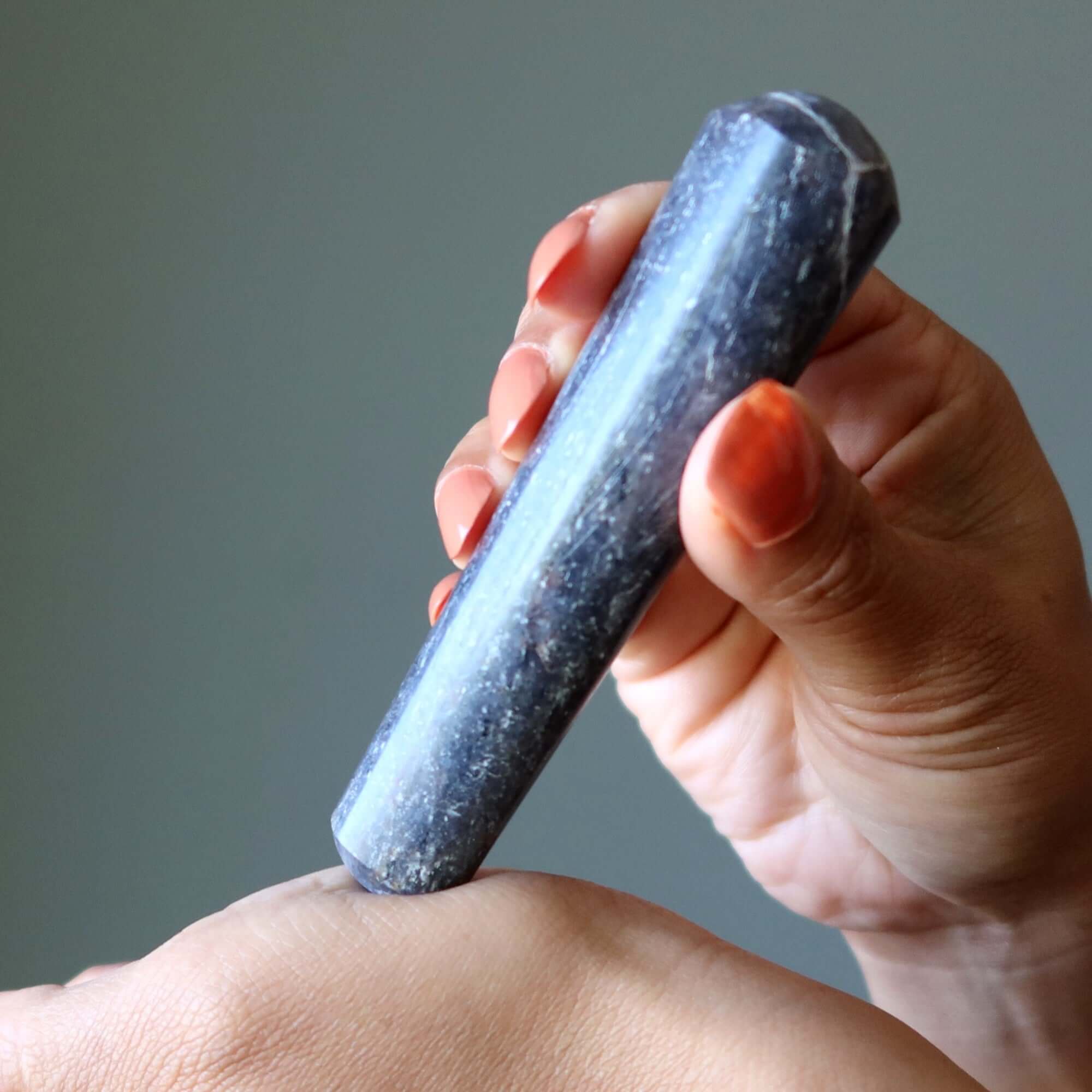 Miracles de la baguette de massage en aventurine bleu nuit