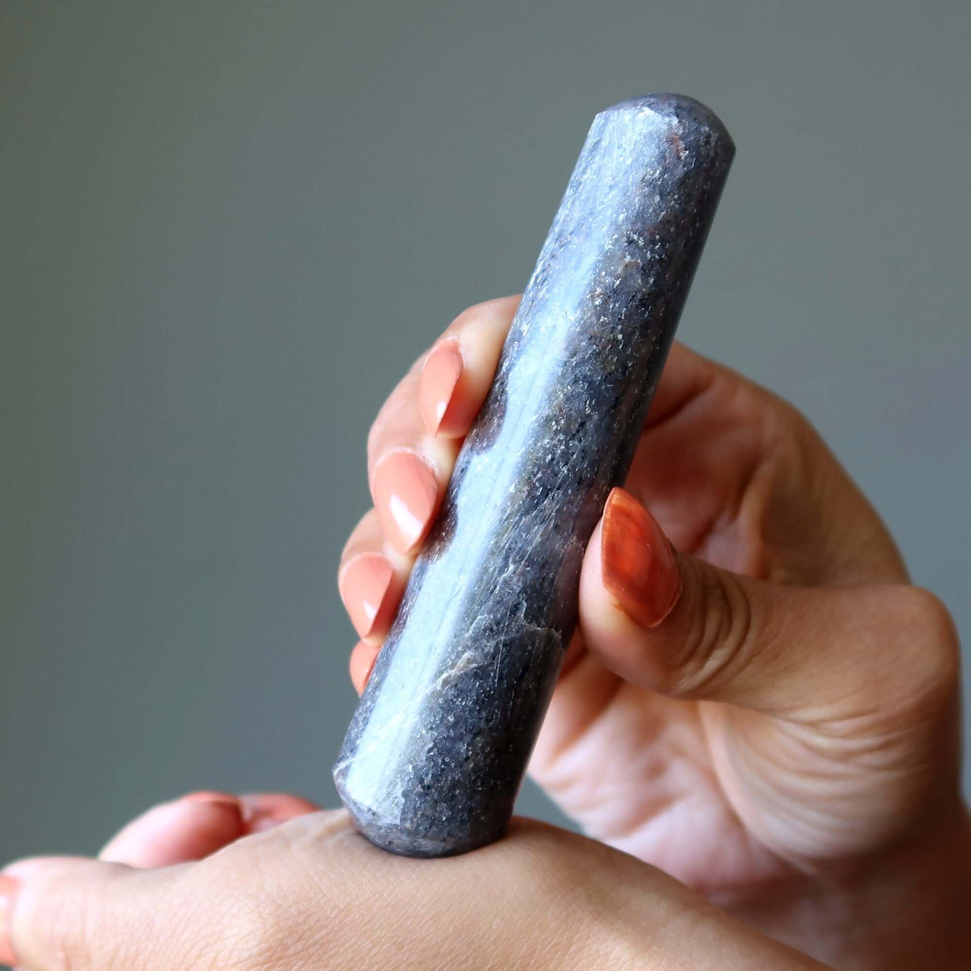 Miracles de la baguette de massage en aventurine bleu nuit