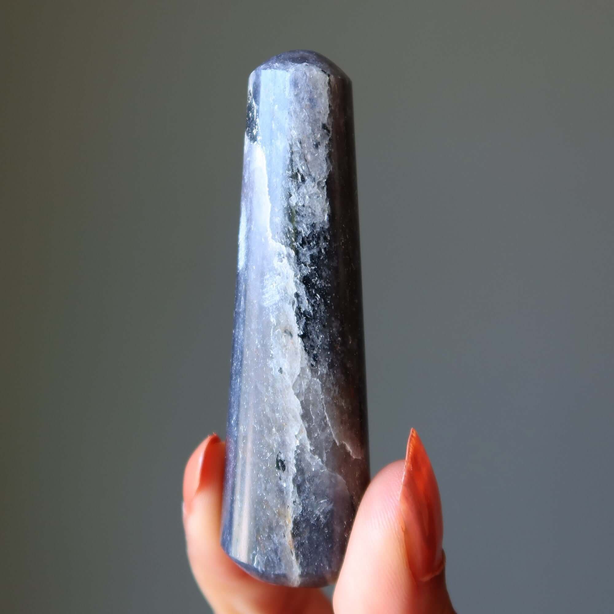 Miracles de la baguette de massage en aventurine bleu nuit